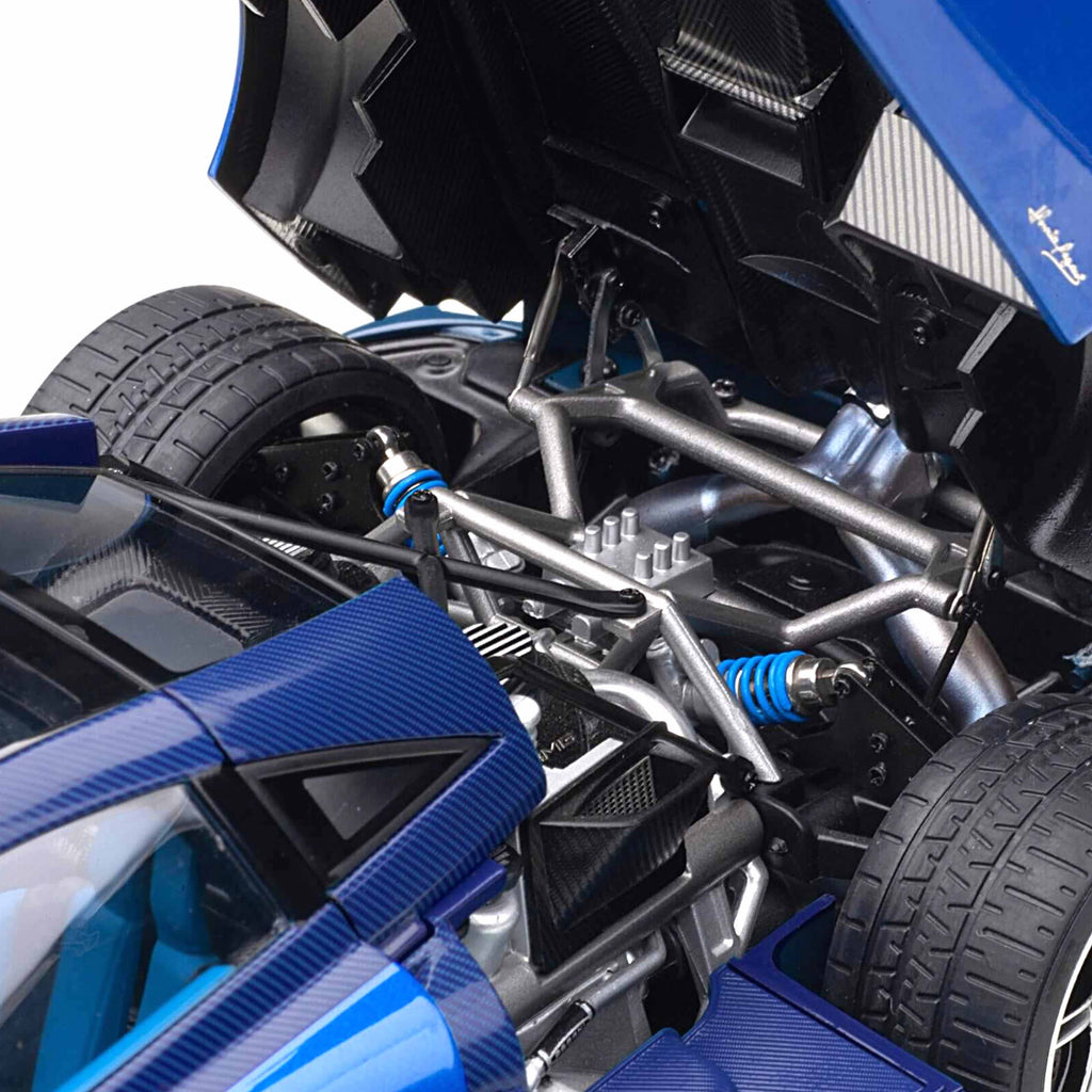 Pagani Huayra BC 2016 Carbone bleu/Carbone 1:18