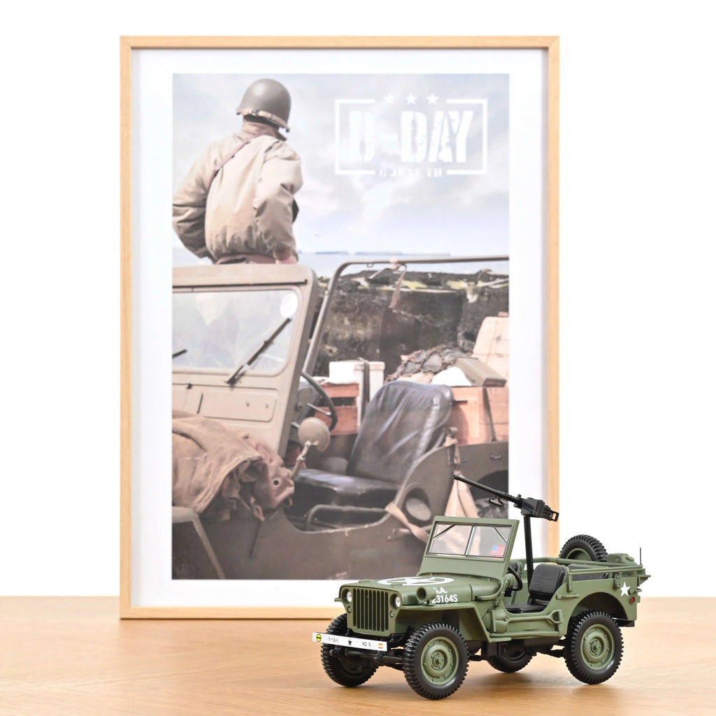 Jeep Army 1944 D-Day 1:18