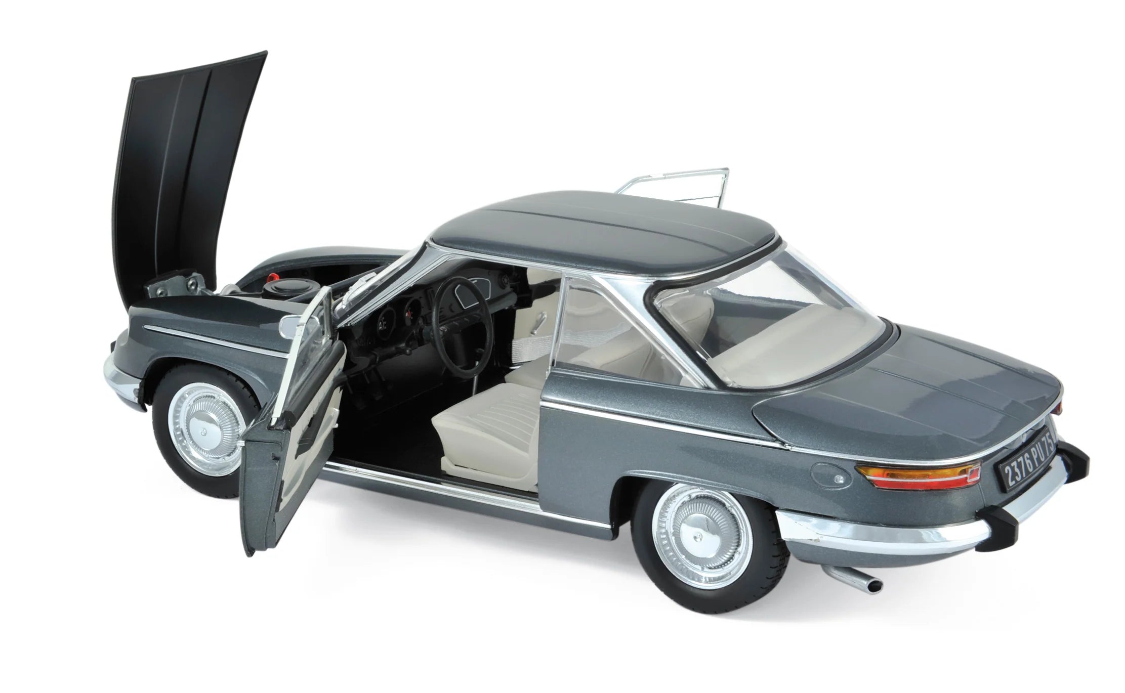 Panhard 24 CT 1964 Silbergrau metallic 1:18