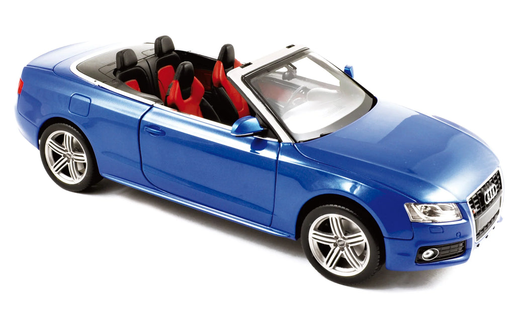 Audi S5 Convertible 2009 Sprintblue Pearleffect 1:18