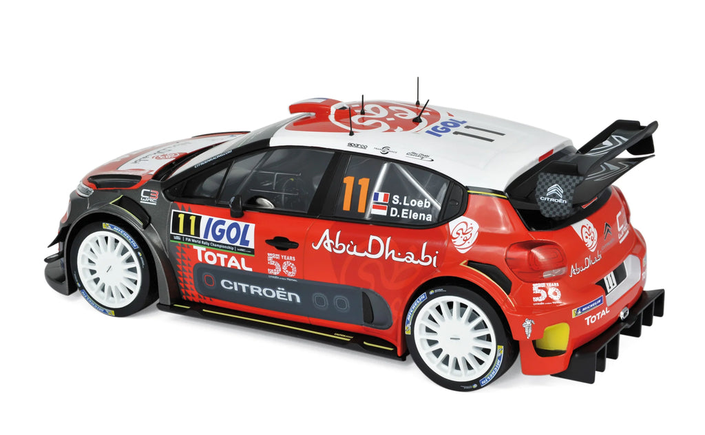 Citroën C3 WRC 2018 Rallye Korsika 2018 11 S.Loeb/D.Elena 1:18