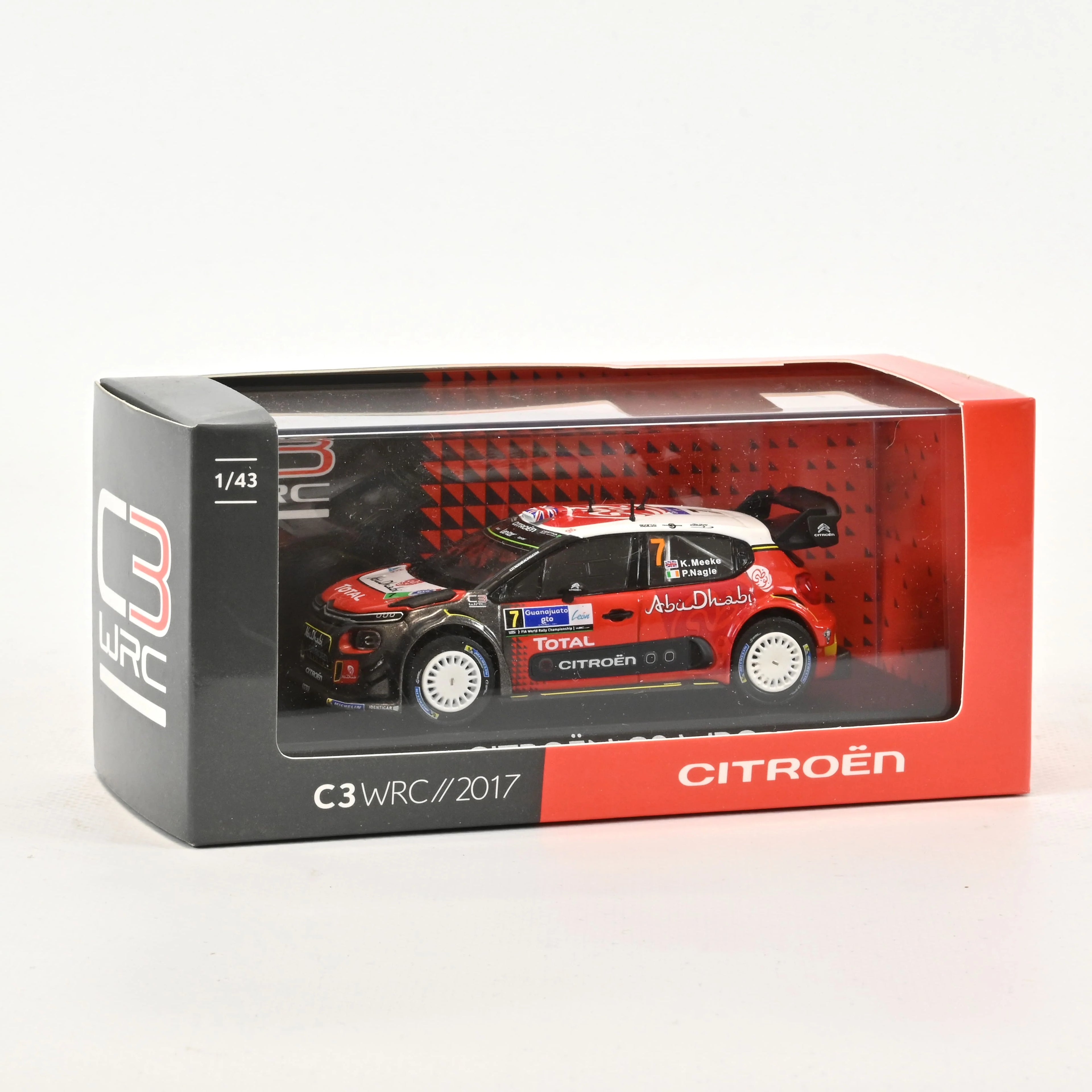 Citroën C3 WRC Team 1 1:43