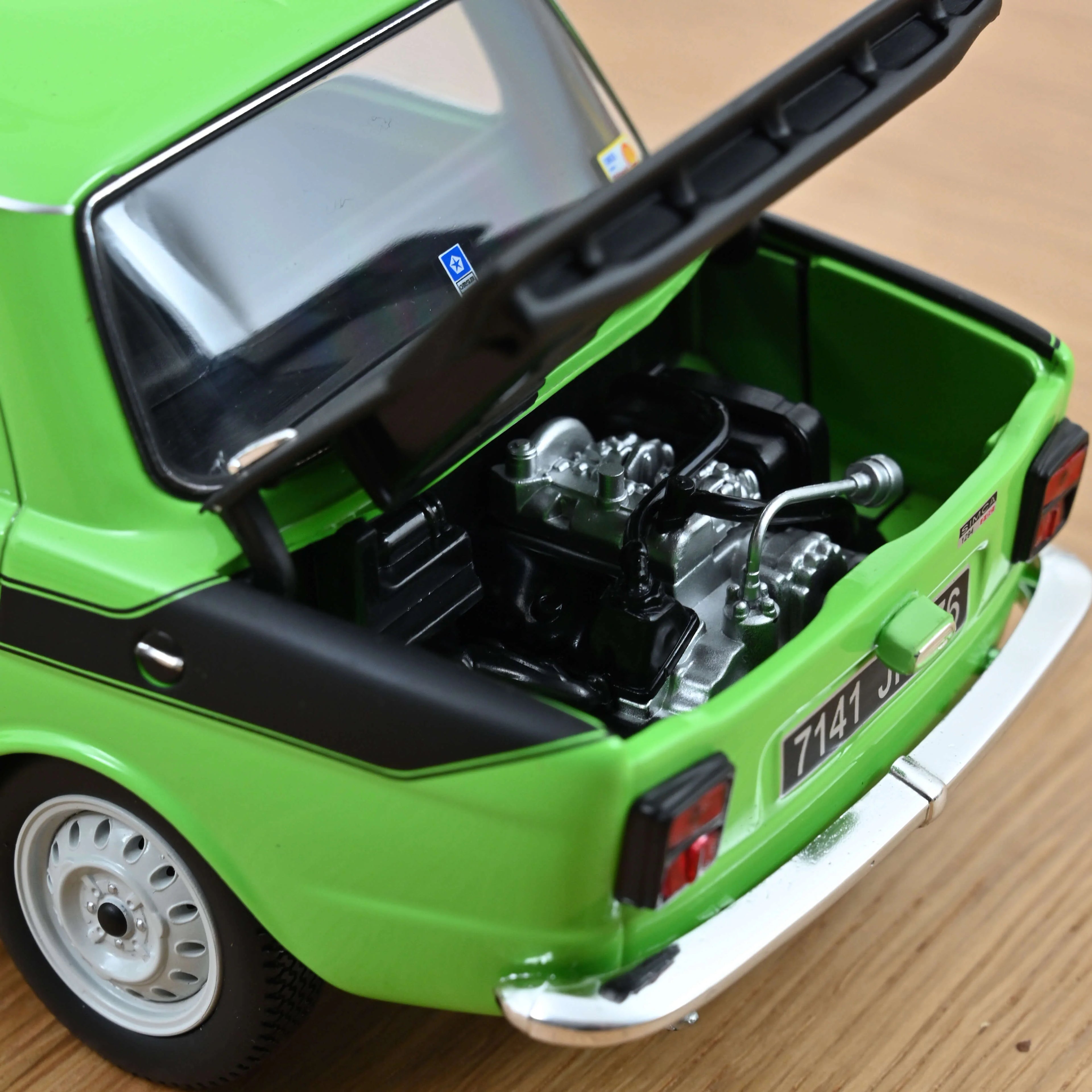 Simca 1000 Rallye 2 1976 Racing Green 1:18