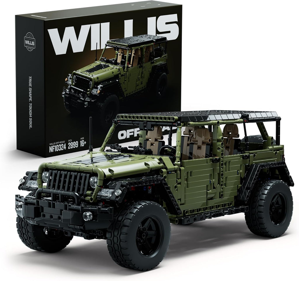 Nifeliz Willis 4x4 Off-Road Car (2899 PCS, NF10324)