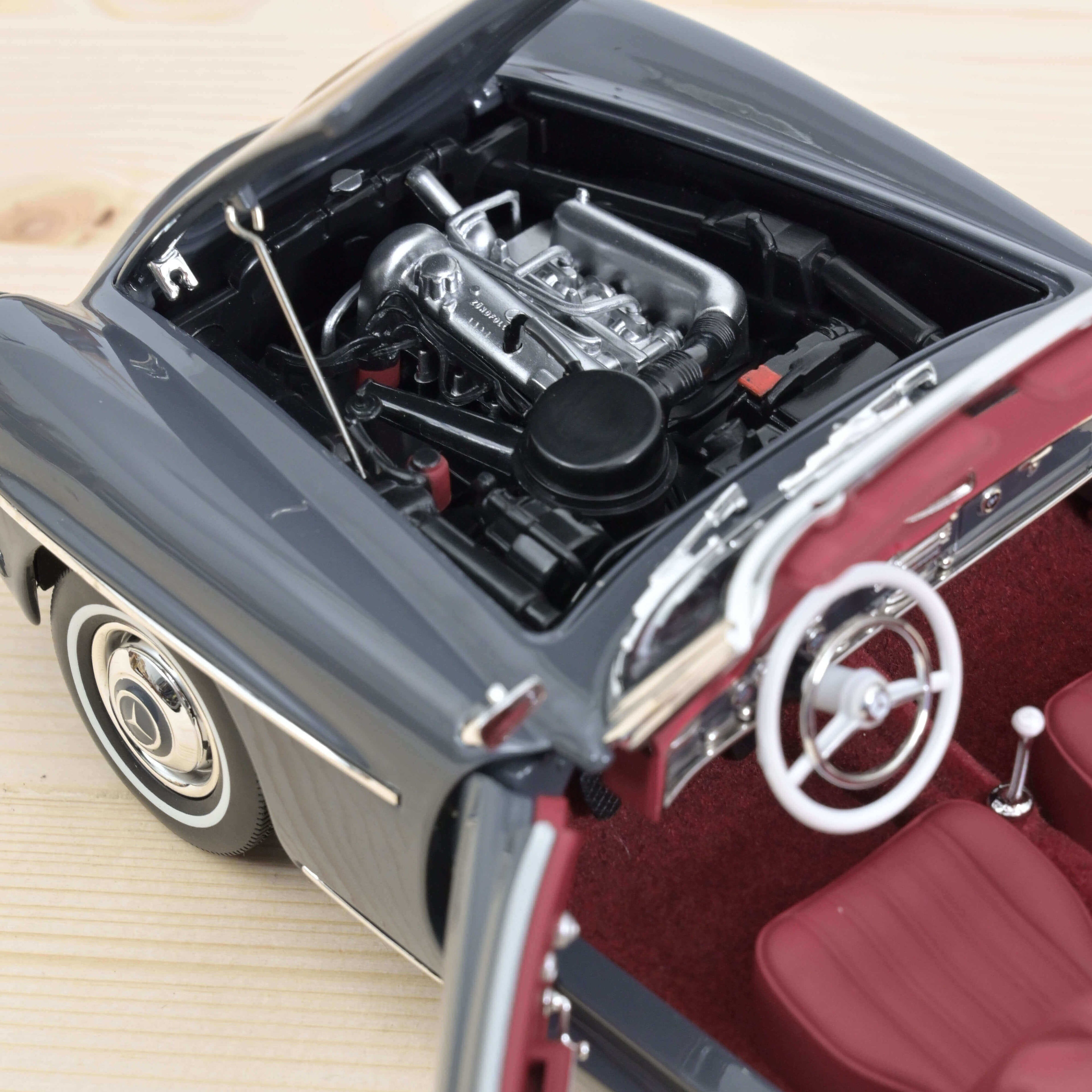 Mercedes-Benz 190 SL 1957 Gris 1:18