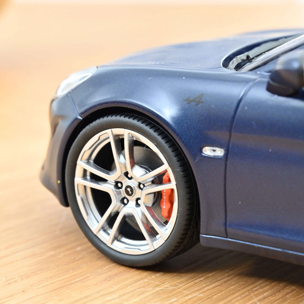 Alpine A110 S 2025 Matte Storm Blue 1:18