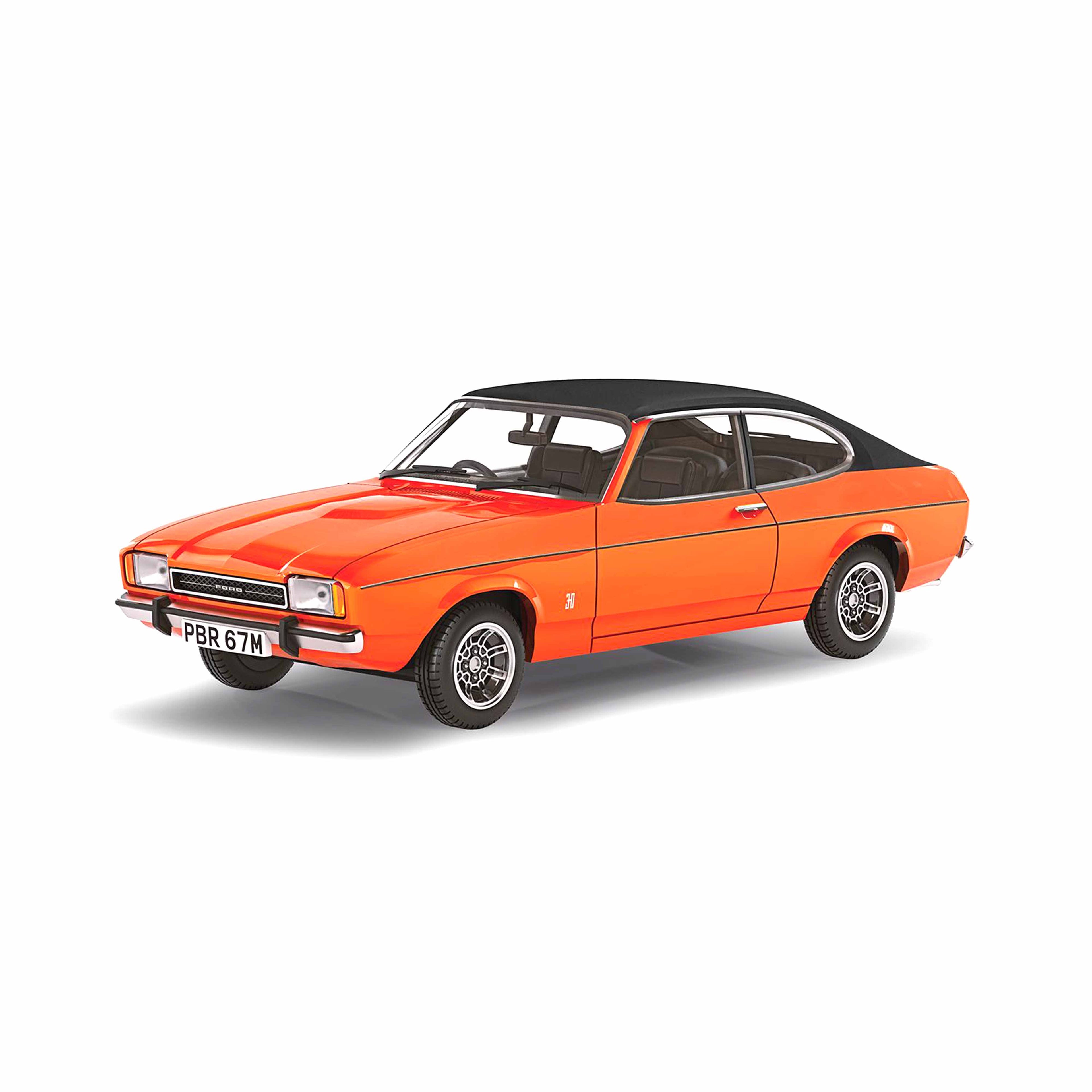 Ford Capri Mk2 3-litre Ghia Automatic Sebring Red 1:43