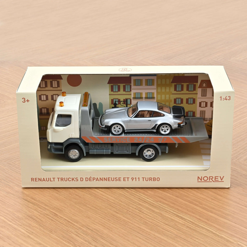 Dépanneuse Plastigam et Porsche 911 Jet-car Coffret 1:43