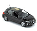 Peugeot 308 2011 Perla Nera Black 1:43