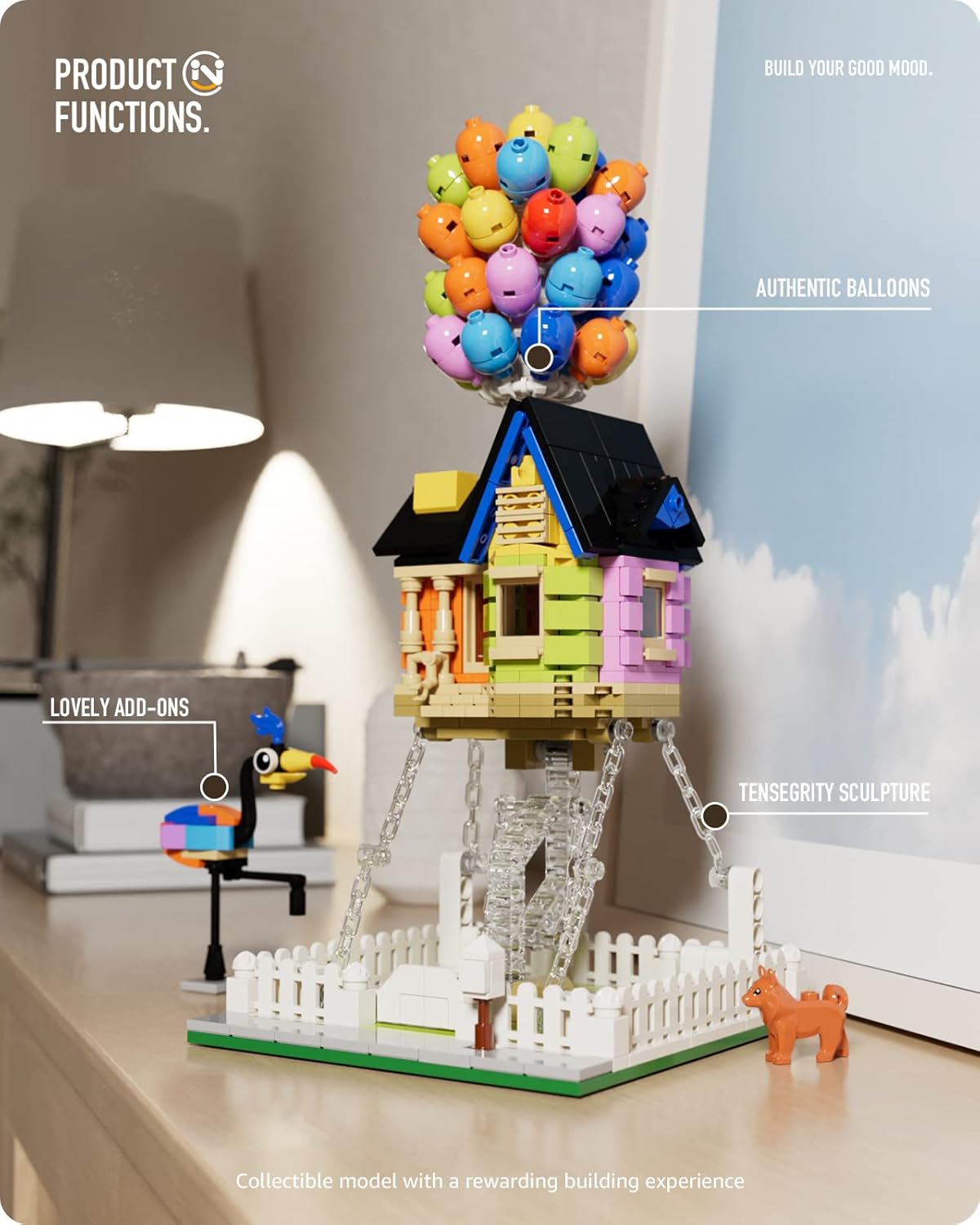 Nifeliz Up Balloon House (635 PCS, NF10519)