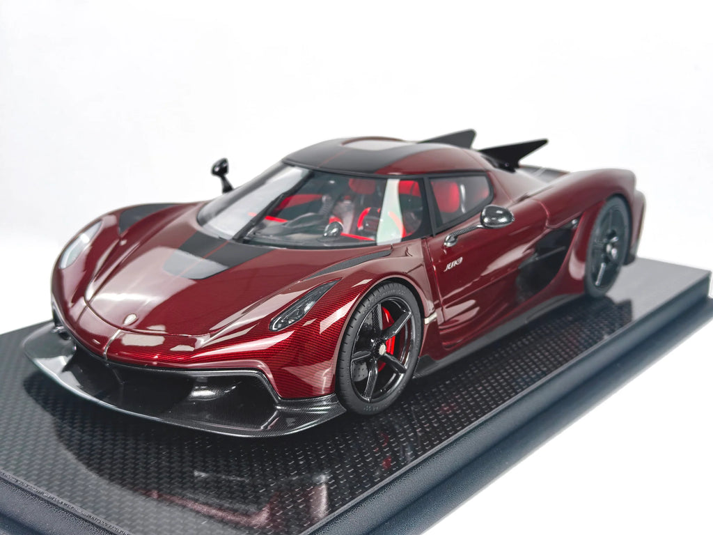 Pre-order FrontiArt Koenigsegg Jesko Absolut 7290 Red Tinted Carbon - Limited 199 pcs