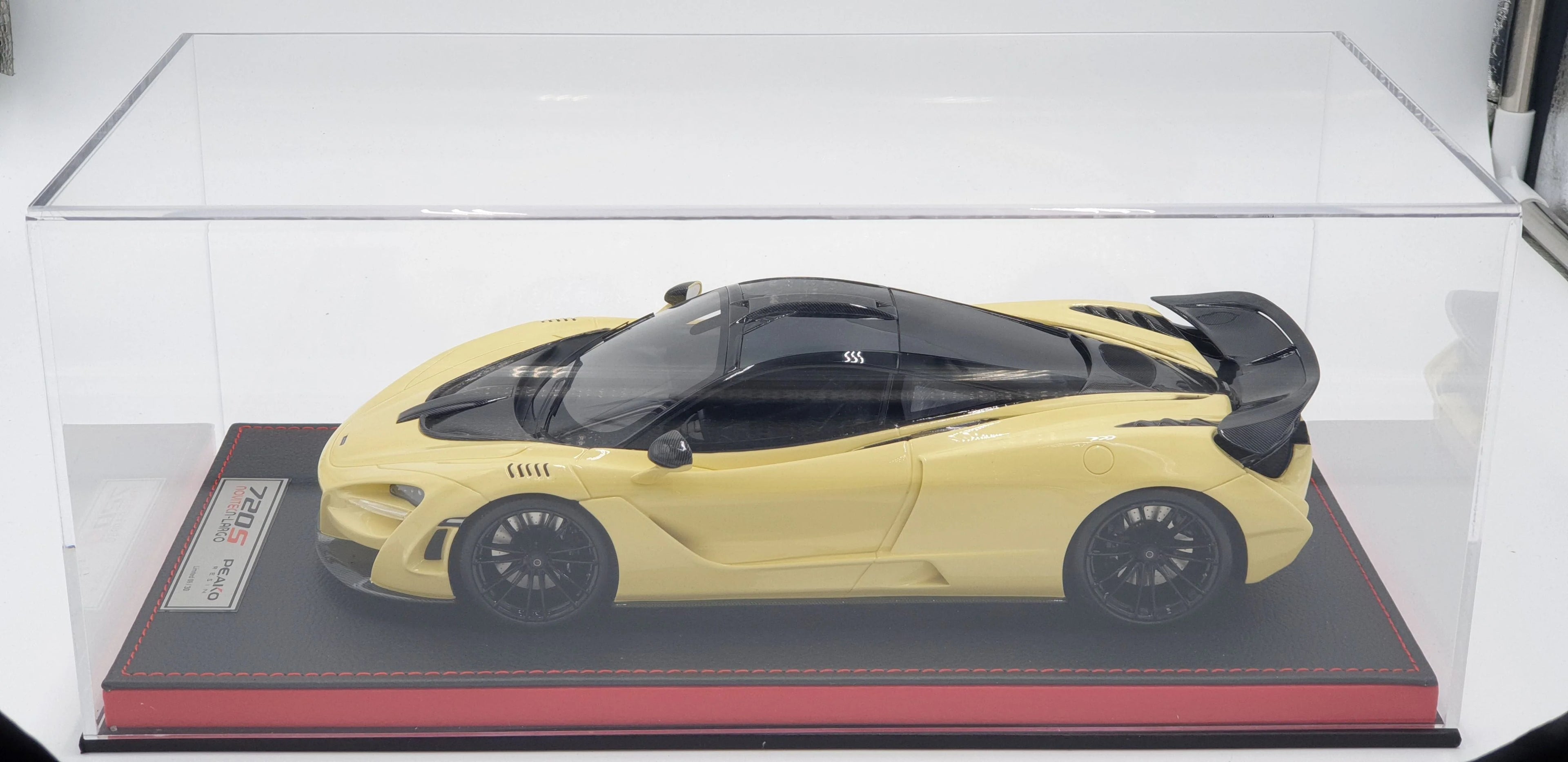 Clearance McLaren 720S Novitec N-Largo Wuestendsand Yellow - Limited 30 pcs by Peako