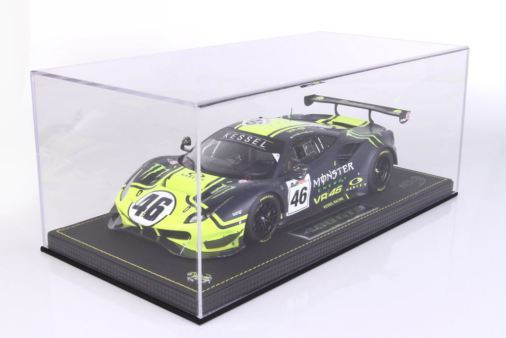 BBR Clearance Ferrari 488 GT3 Valentino Rossi Team Kessel - Limited 346 pcs, Last One