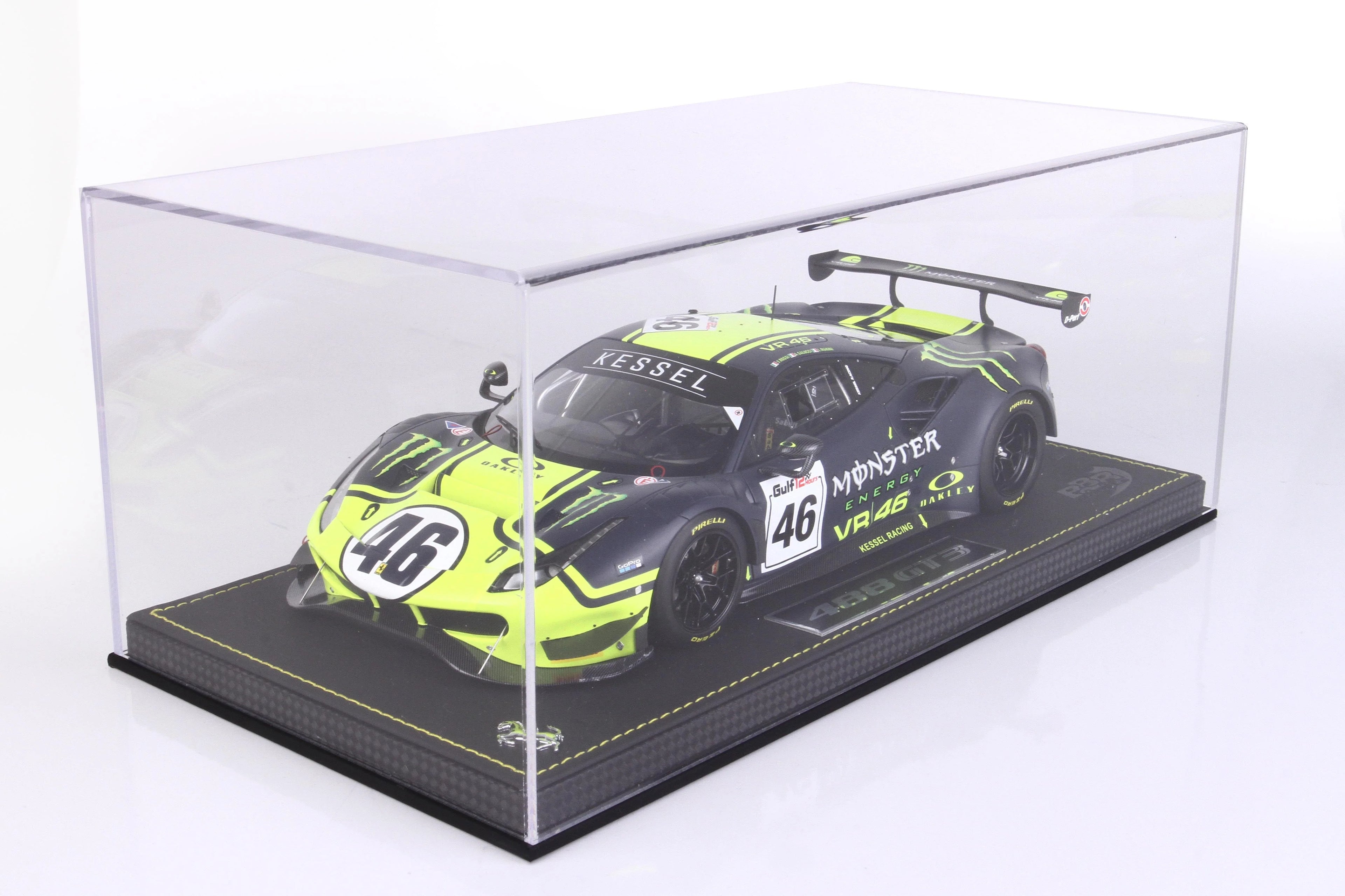 BBR Clearance Ferrari 488 GT3 Valentino Rossi Team Kessel - Limited 346 pcs, Last One