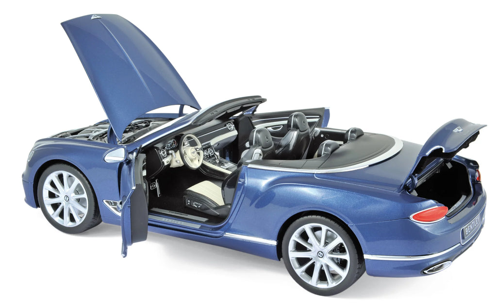 Bentley Continental GTC 2019 Cristal Bleu 1:18