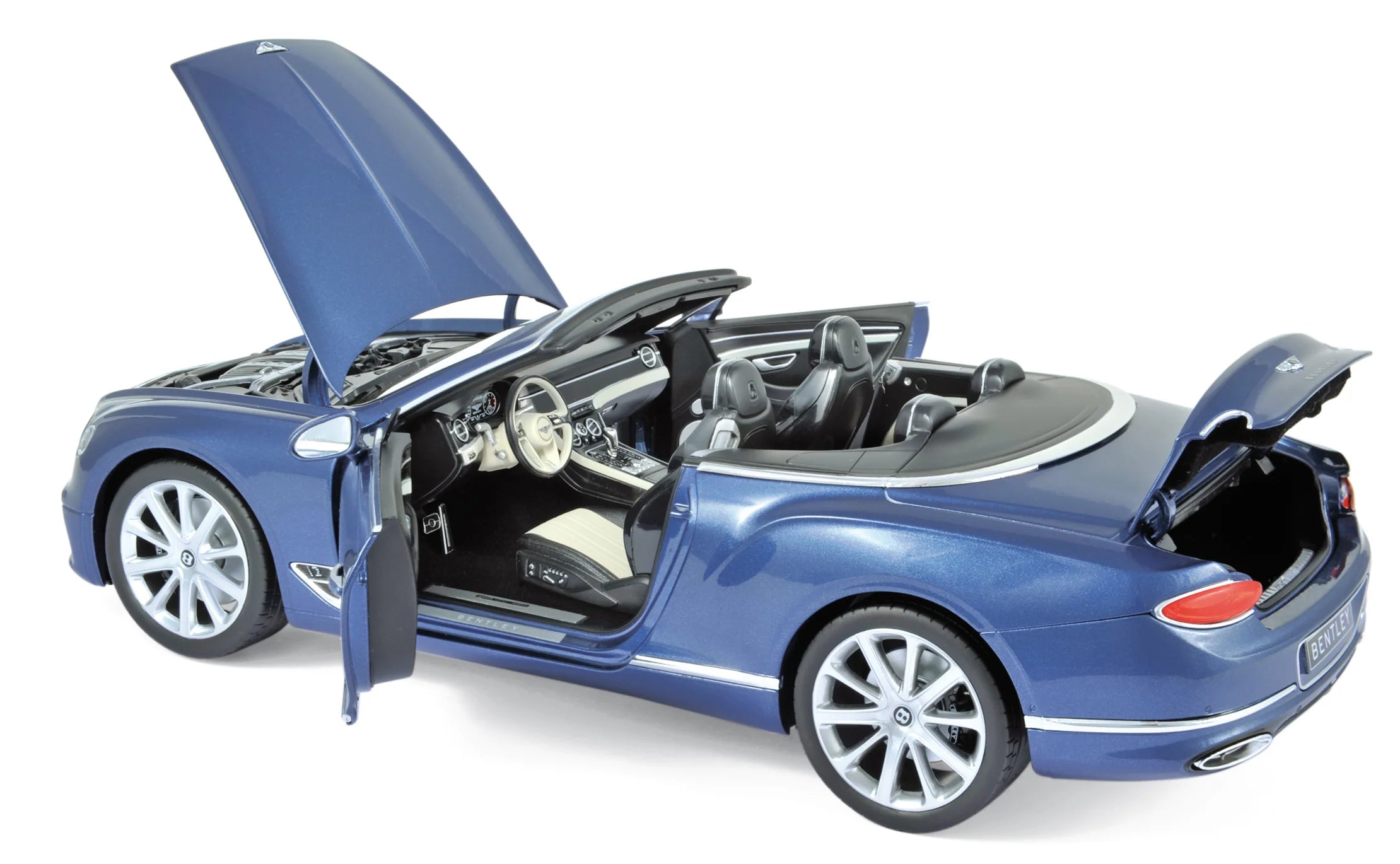 Bentley Continental GTC 2019 Cristal Bleu 1:18