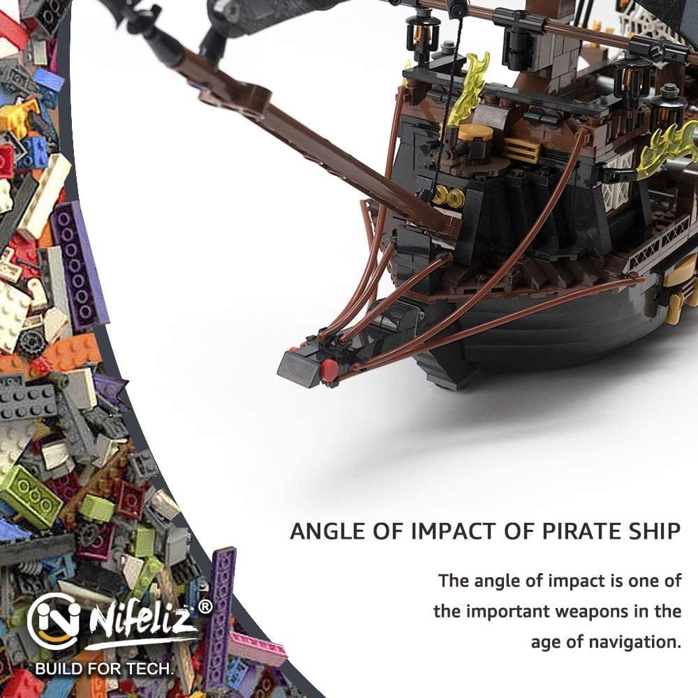 Nifeliz Black Hawk Pirates Ship (1352PCS, NF10288)