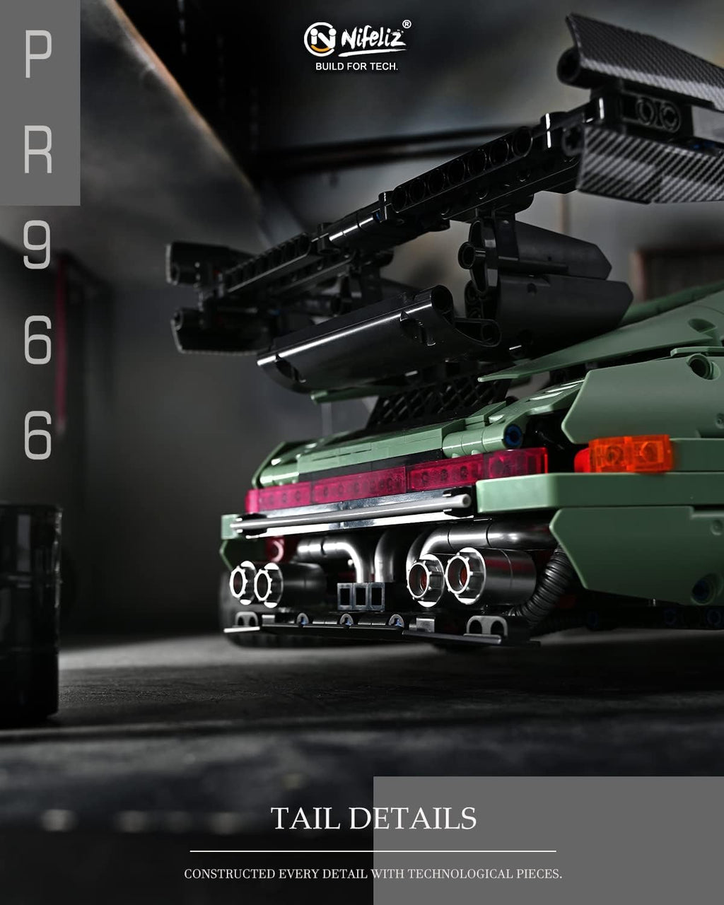 Nifeliz Pr 966 Sport Car (2435 PCS, NF10524)