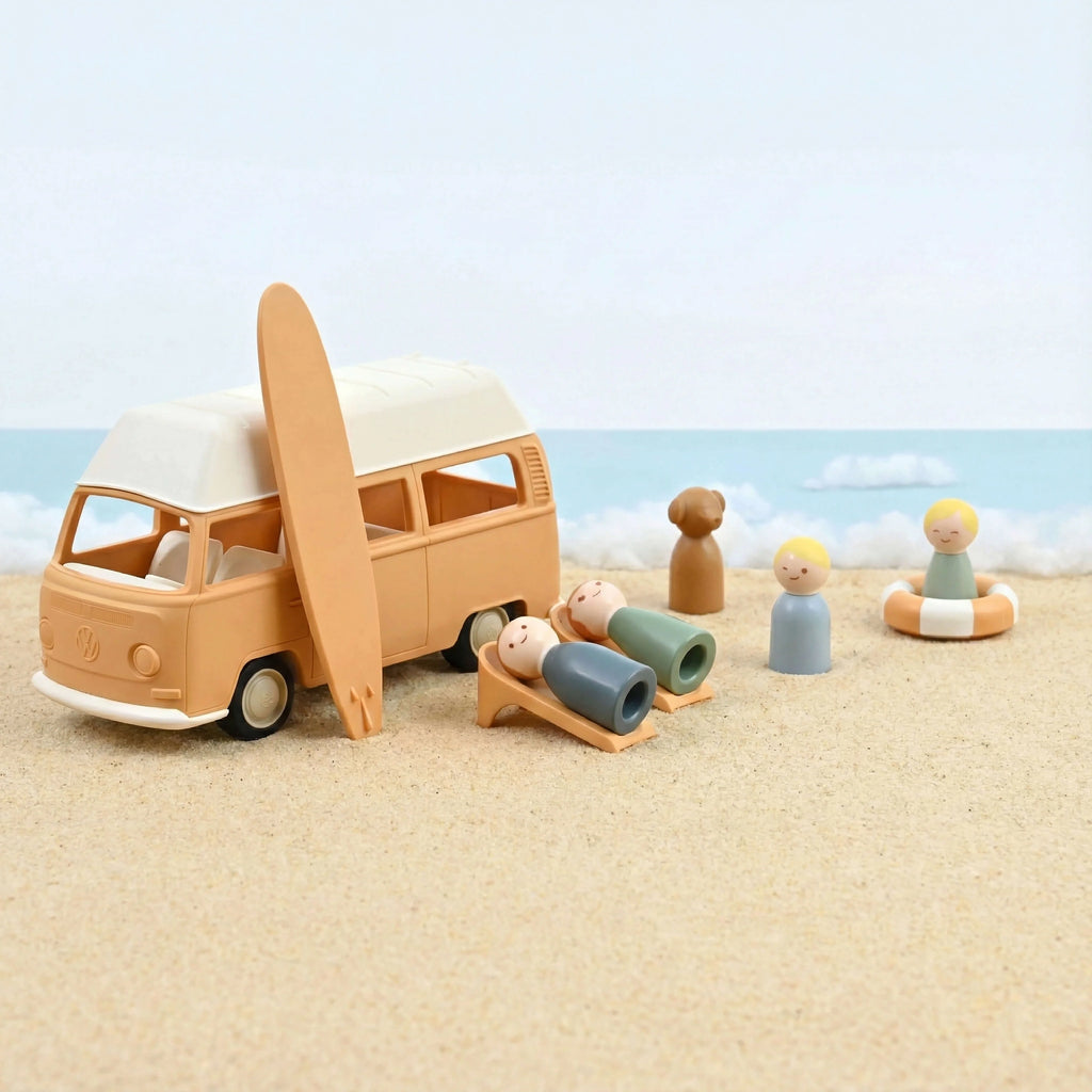 Volkswagen Combi T2 Yellow Plastigam 1:24
