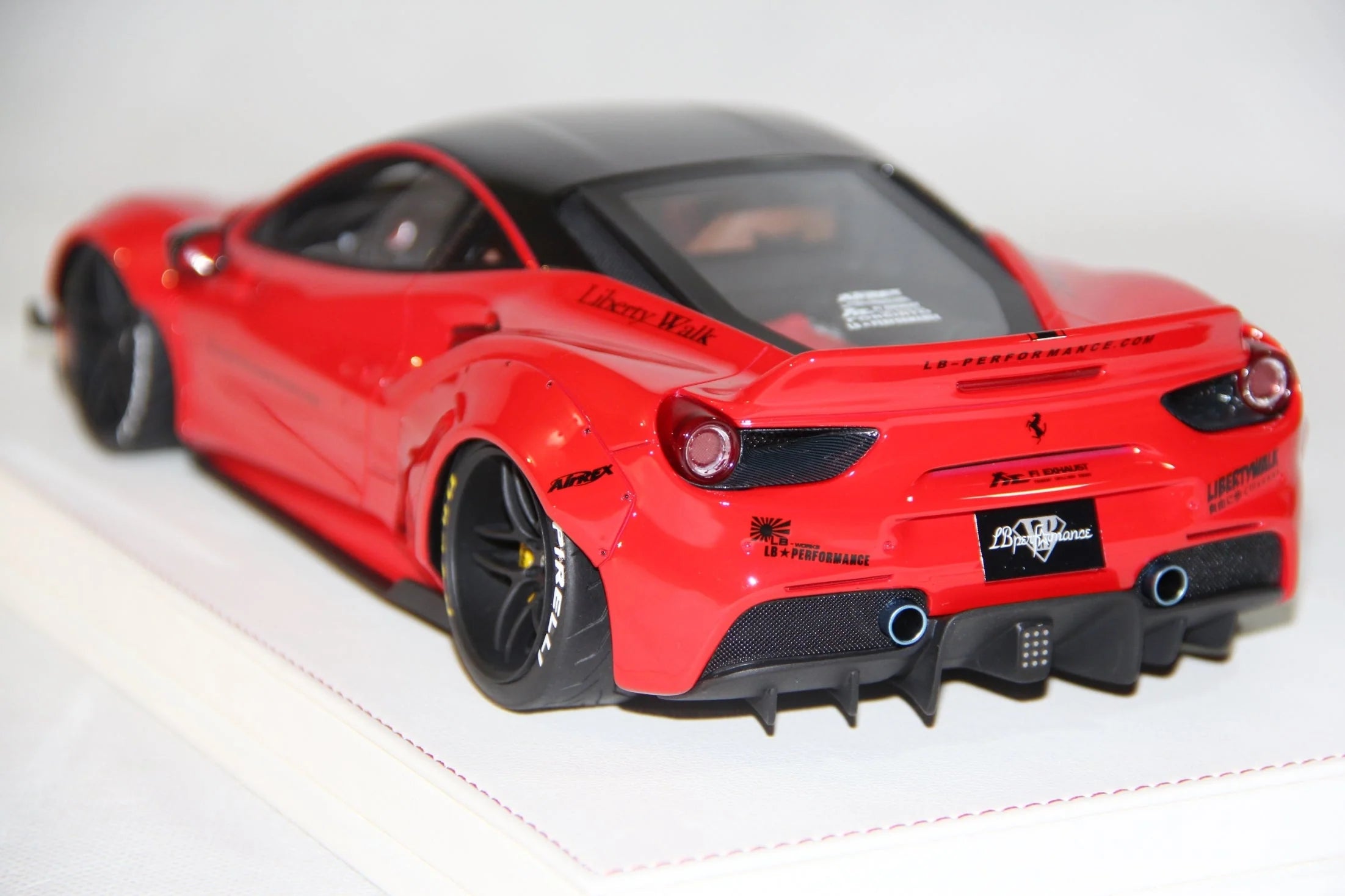 Ferrari 488 Liberty Walk LB Performance, F1 Red - Limited 20 pcs by LB Work