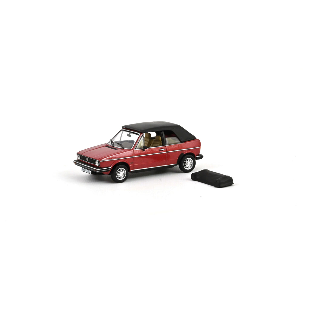 VW Golf Cabriolet 1981 Rotmetallic 1:43