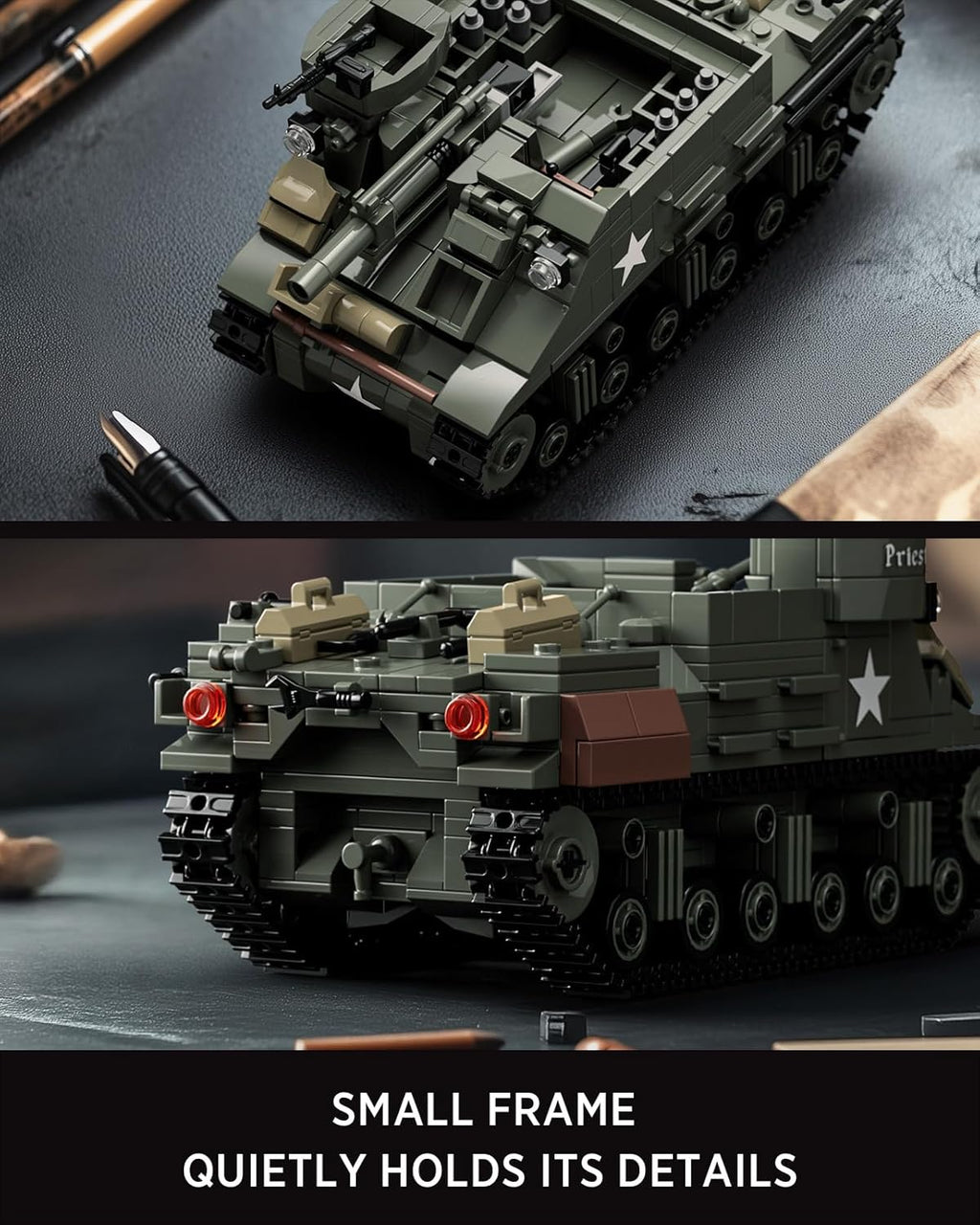 Nifeliz Military M7 Priest Tank (646 PCS, NF10336)