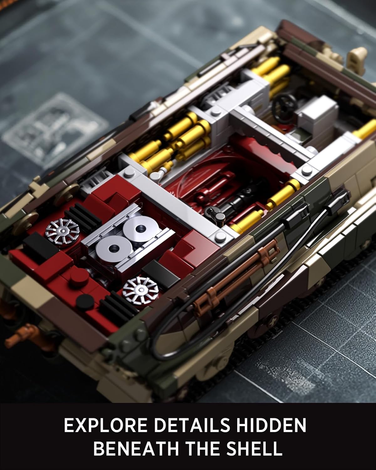 Nifeliz King Tiger Tank (1267 PCS, NF10315)