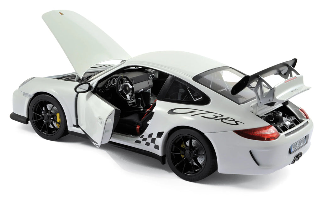 Porsche 911 GT3 RS 2010 White&Black Trim 1:18