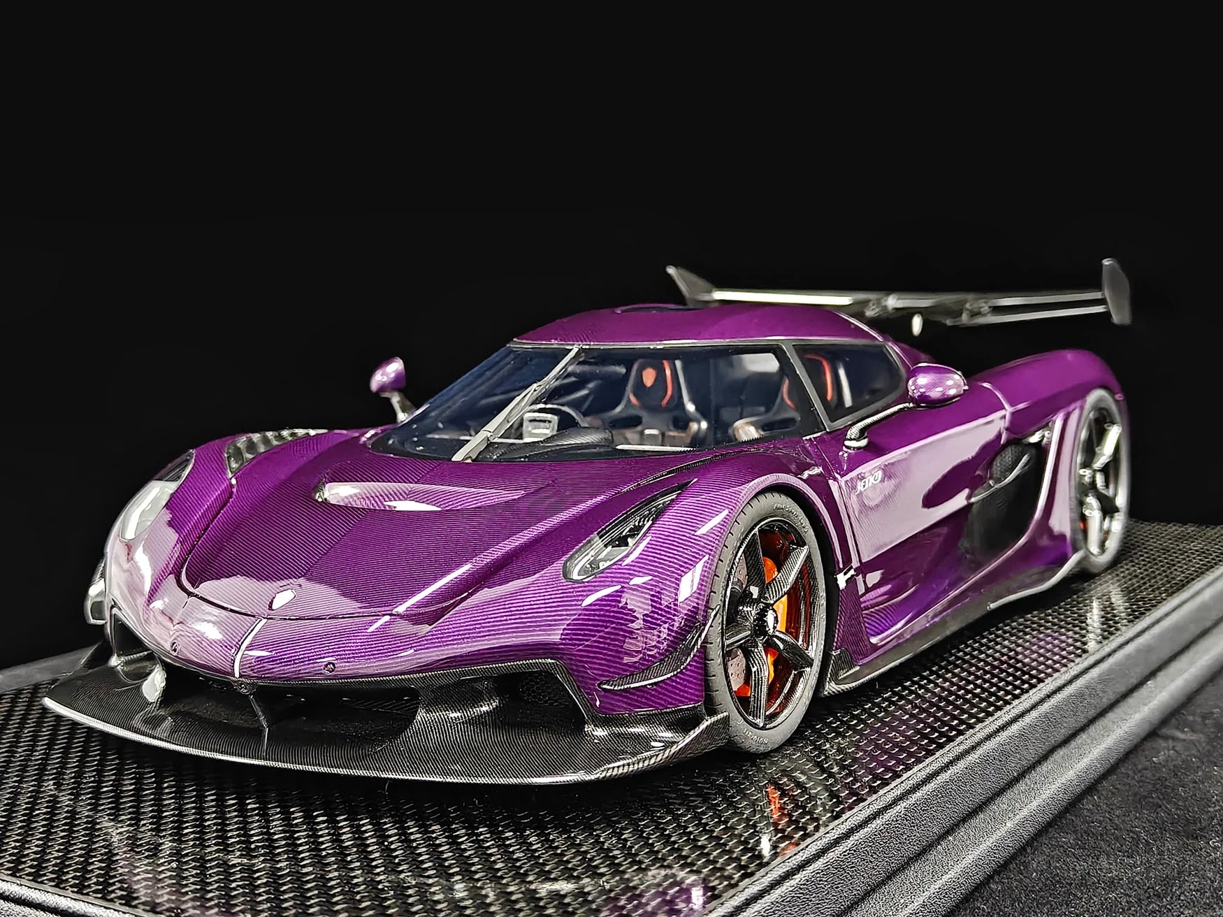 FrontiArt Koenigsegg Jesko 7315 Purple Tinted Carbon - Limited 199 pcs