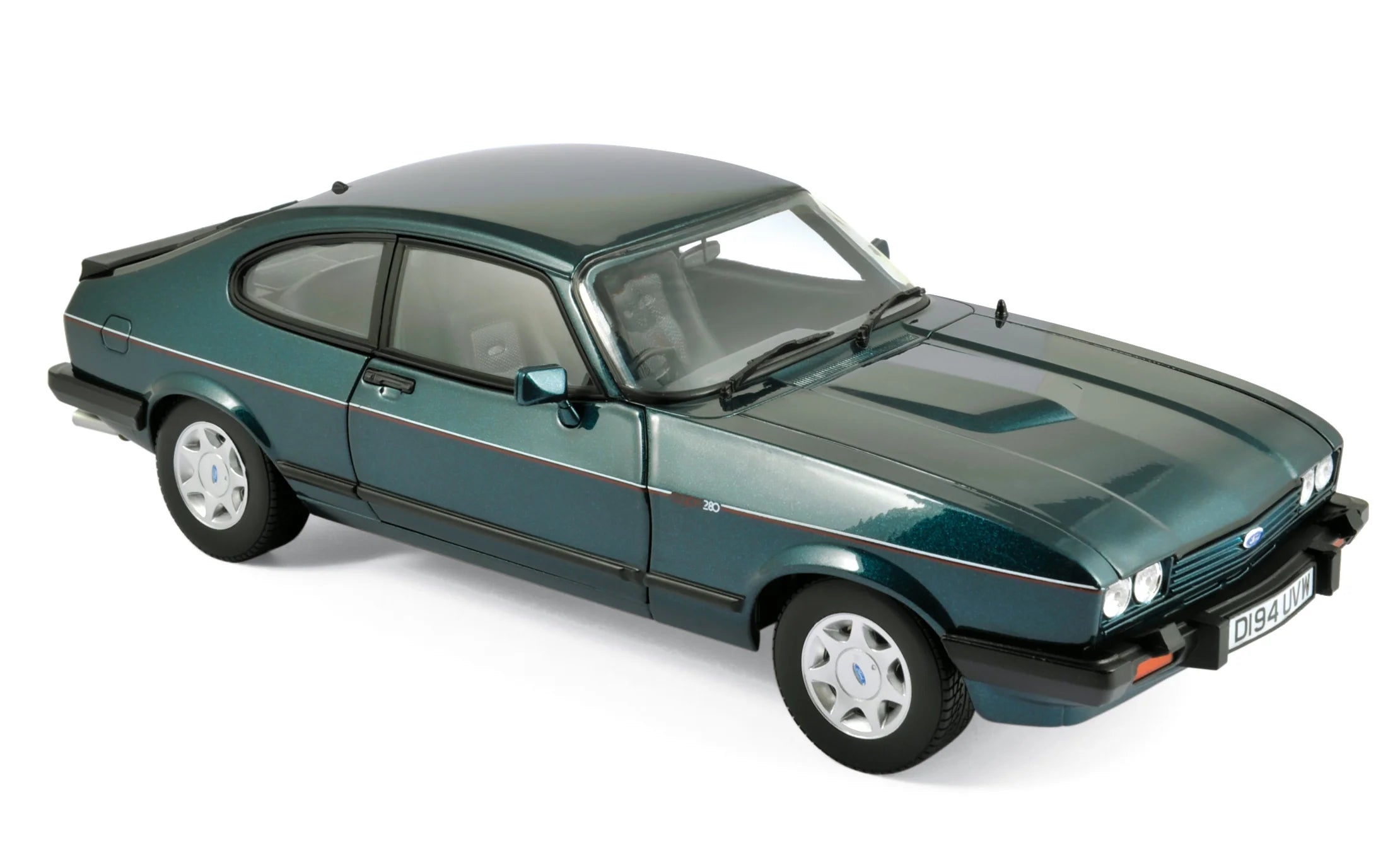 Ford Capri 280 1986 Vert Brooklands métallisé 1:18 - 1038 pièces