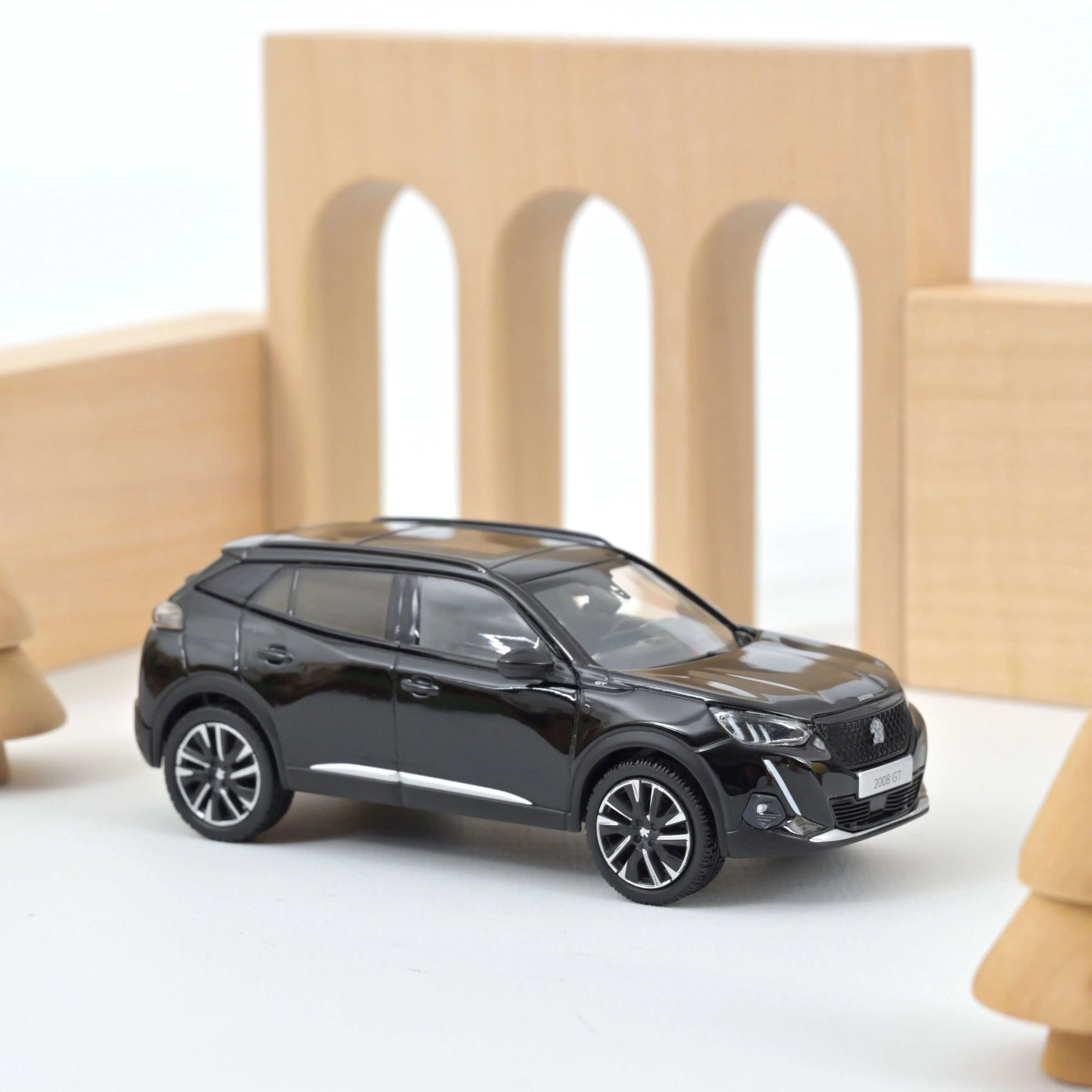 Peugeot 2008 GT 2020 Perla Nera Black 1:43