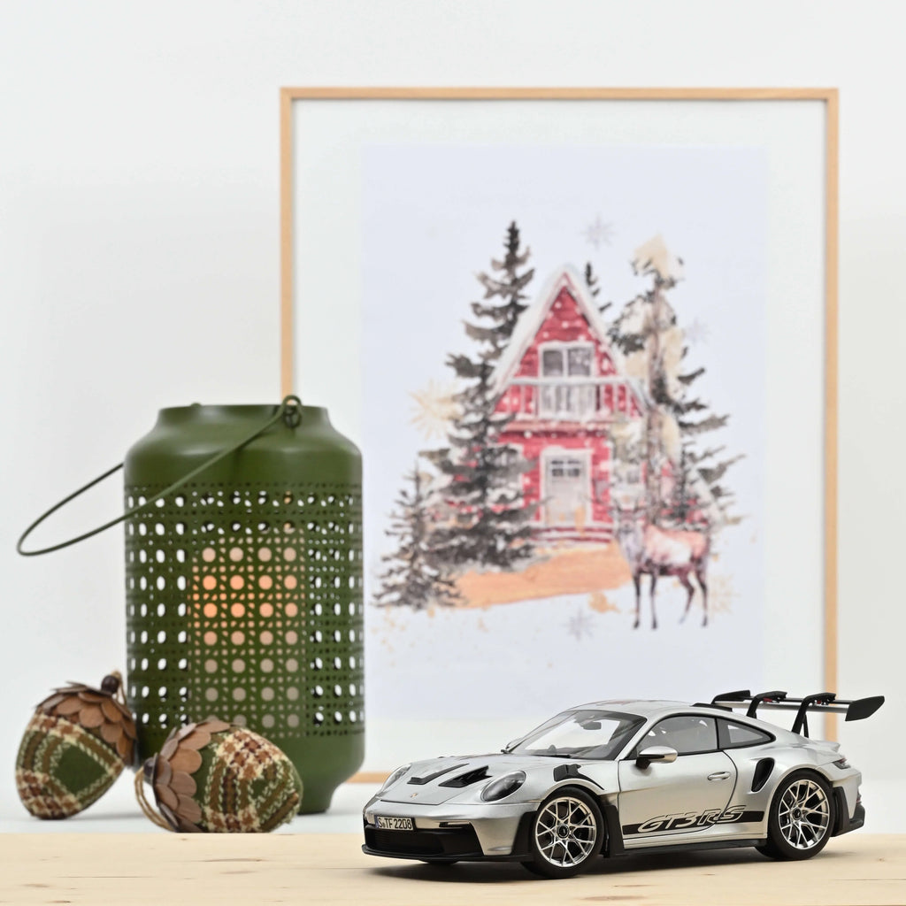 Porsche 911 GT3 RS 2022 GT Silver Metallic 1:18