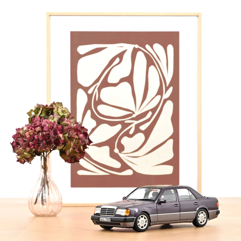 Mercedes-Benz 500 E 1990 Bornite met 1:18 - 300pcs