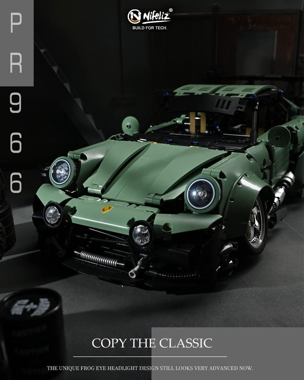 Nifeliz Pr 966 Sport Car (2435 PCS, NF10524)