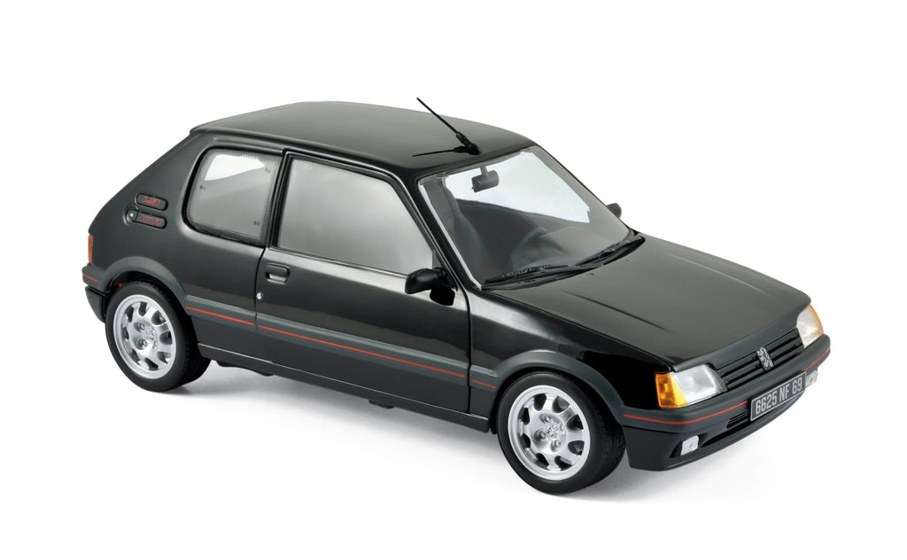 Peugeot 205 GTi 1.9 1988 Schwarz 1:18