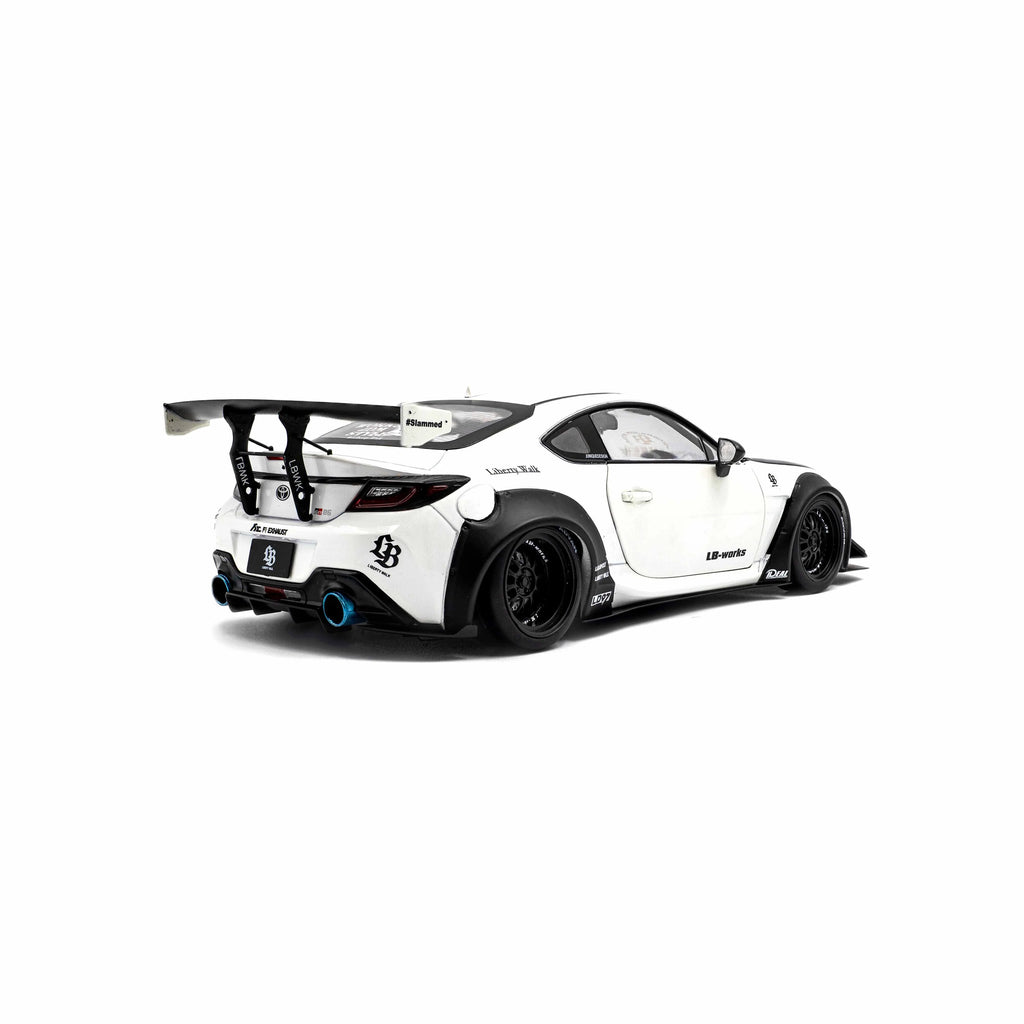 Toyota GR86 LBWK Body Kit Pearl White 1:18