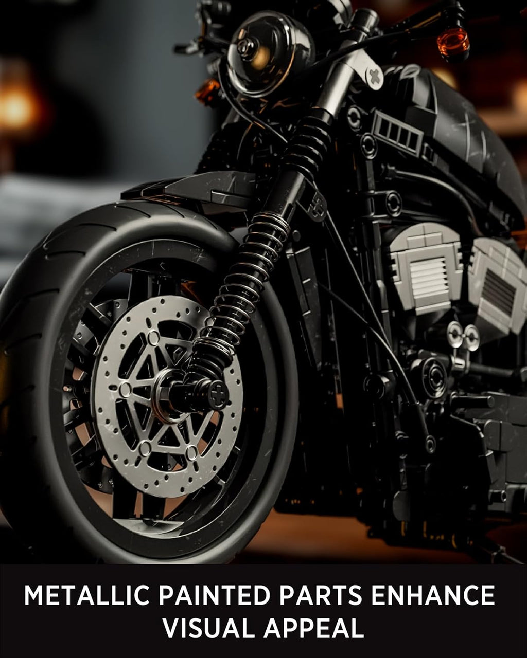 Nifeliz Iron 83 Motorcycle (827 PCS, NF10342)