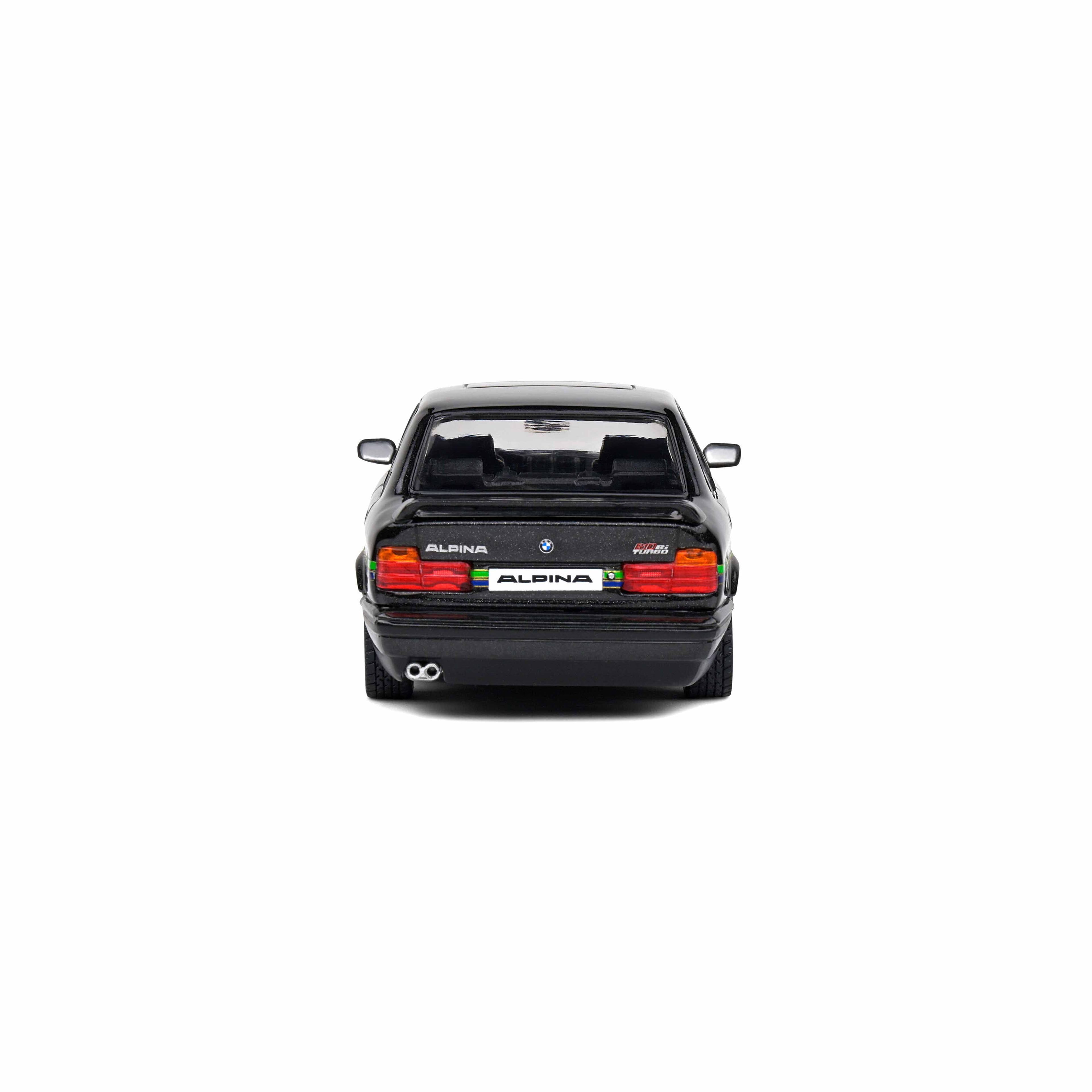 BMW Alpina B10 (E34) Biturbo Black and Green Stripes 1994 1:43