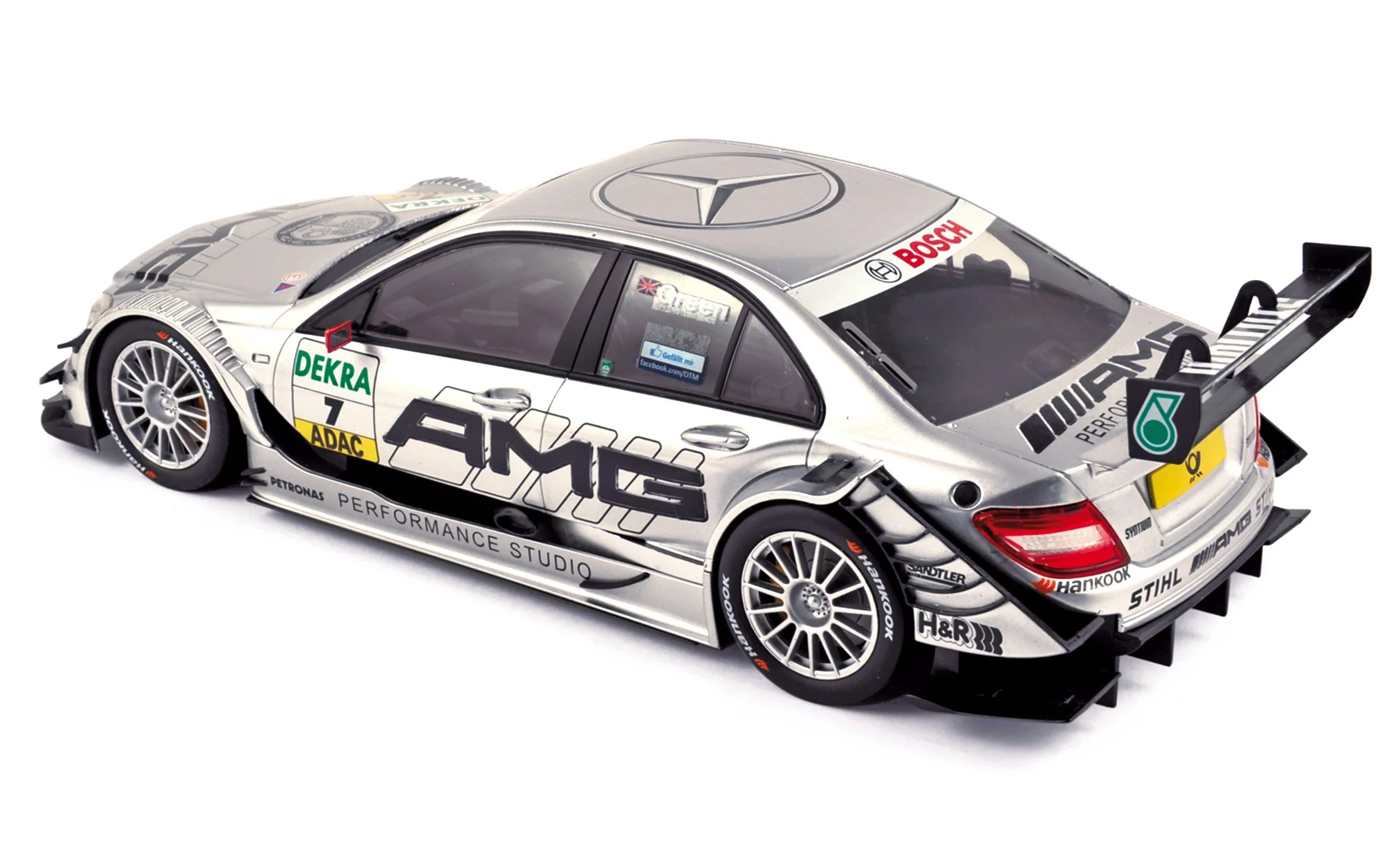 Mercedes-Benz Classe C DTM 2011 7 Verte 1:18