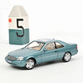 Mercedes-Benz CL600 Coupé 1997 Bleu métallisé 1:18