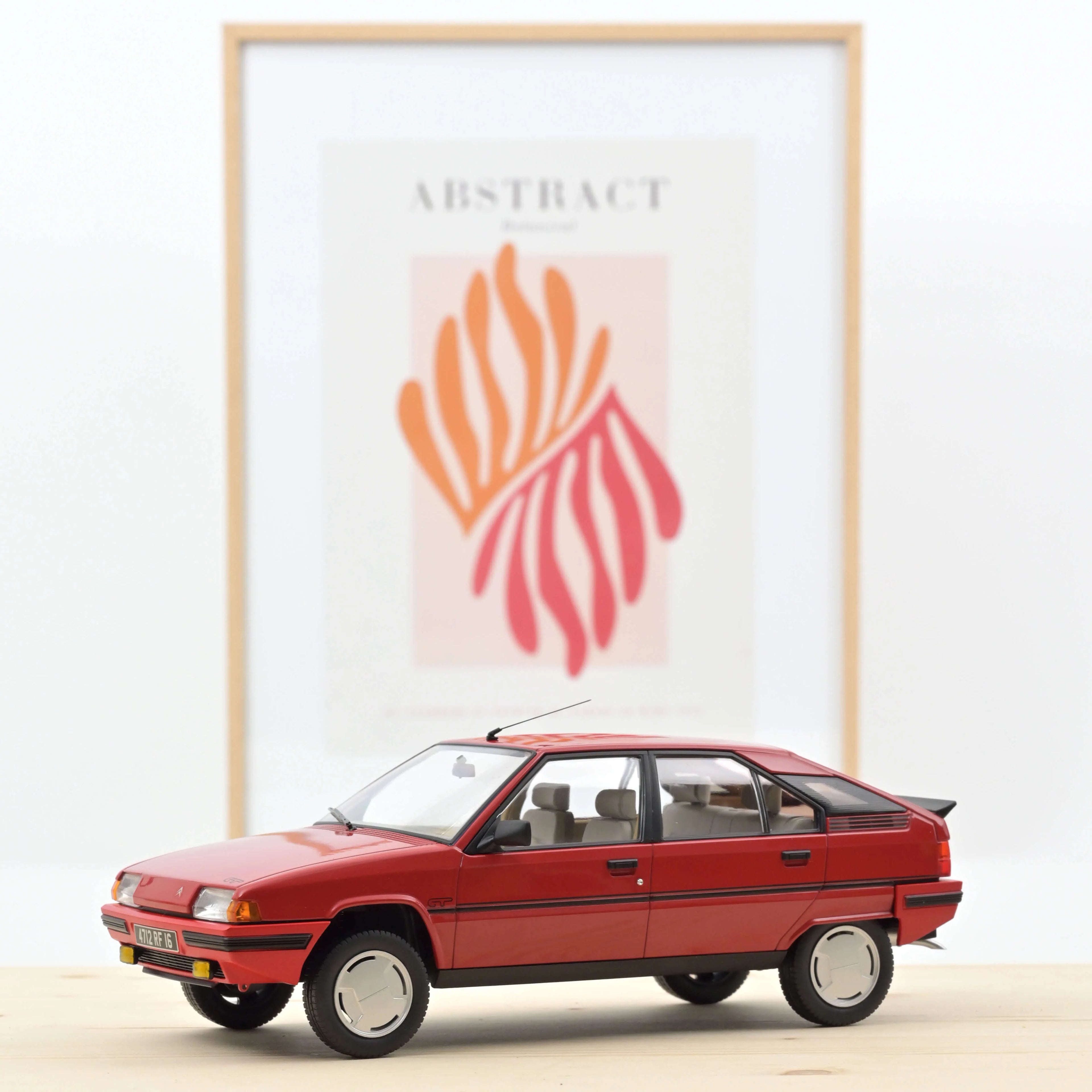 Citroën BX 19 GT 1984 Vallelunga Red 1:18 - 300pcs