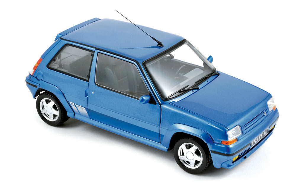 Renault Super 5 GT Turbo 1987 Lumière Blue Metallic 1:18