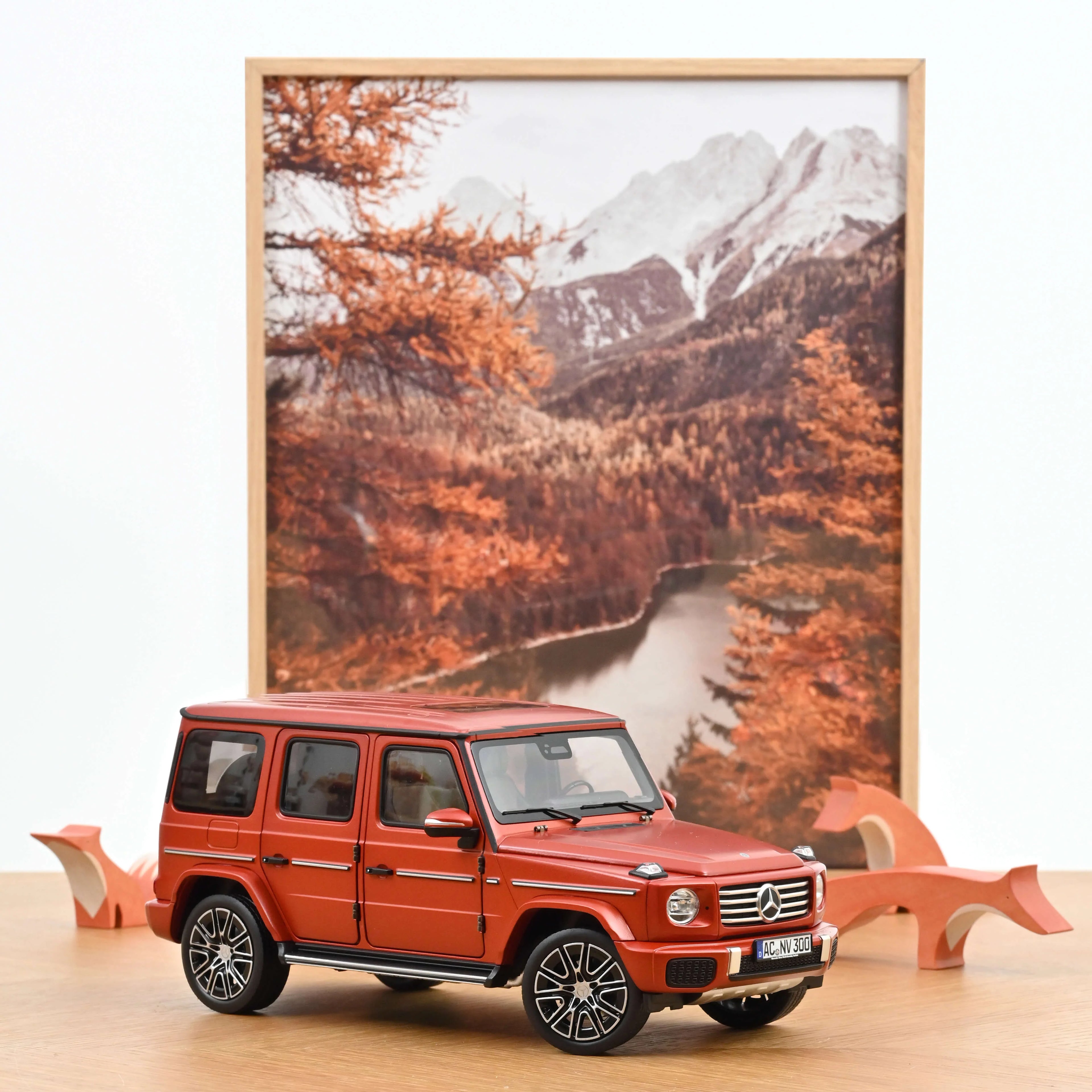 Mercedes-Benz G-Class 2024 Copper Orange matt 1:18
