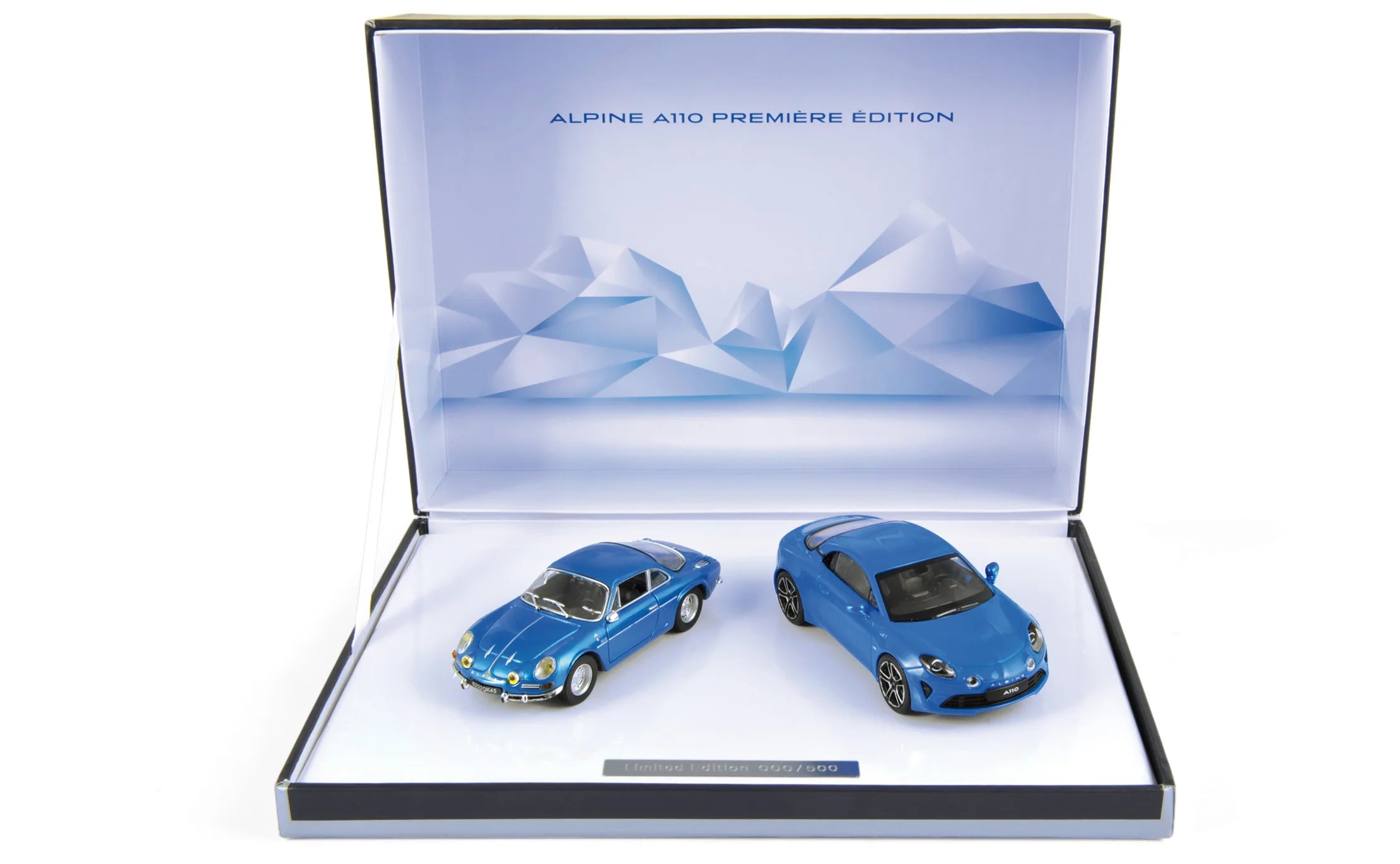 Coffret Alpine A110 1973& 2017Blue 1:43