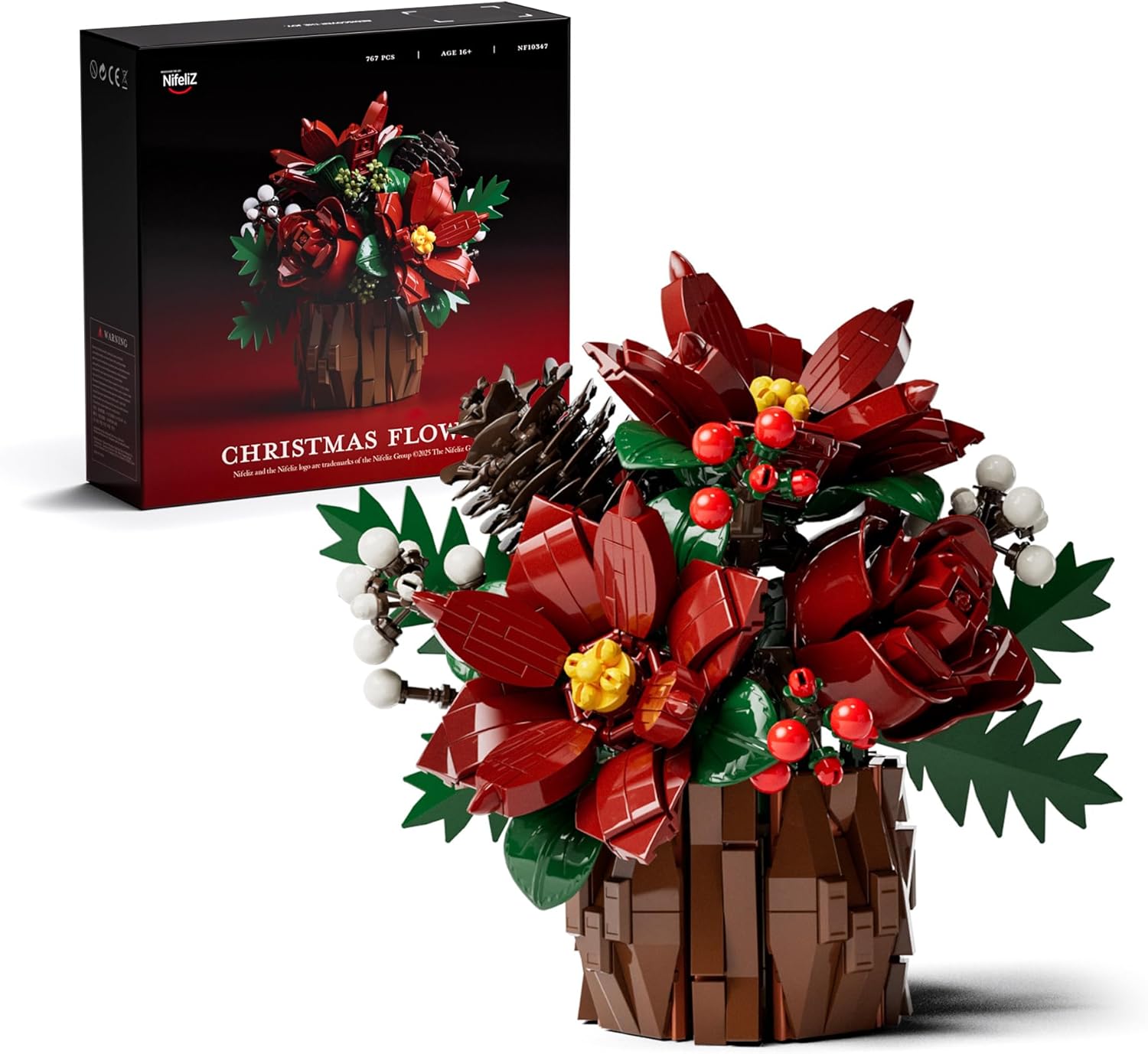 Nifeliz Christmas Flowers (767 PCS, NF10347)