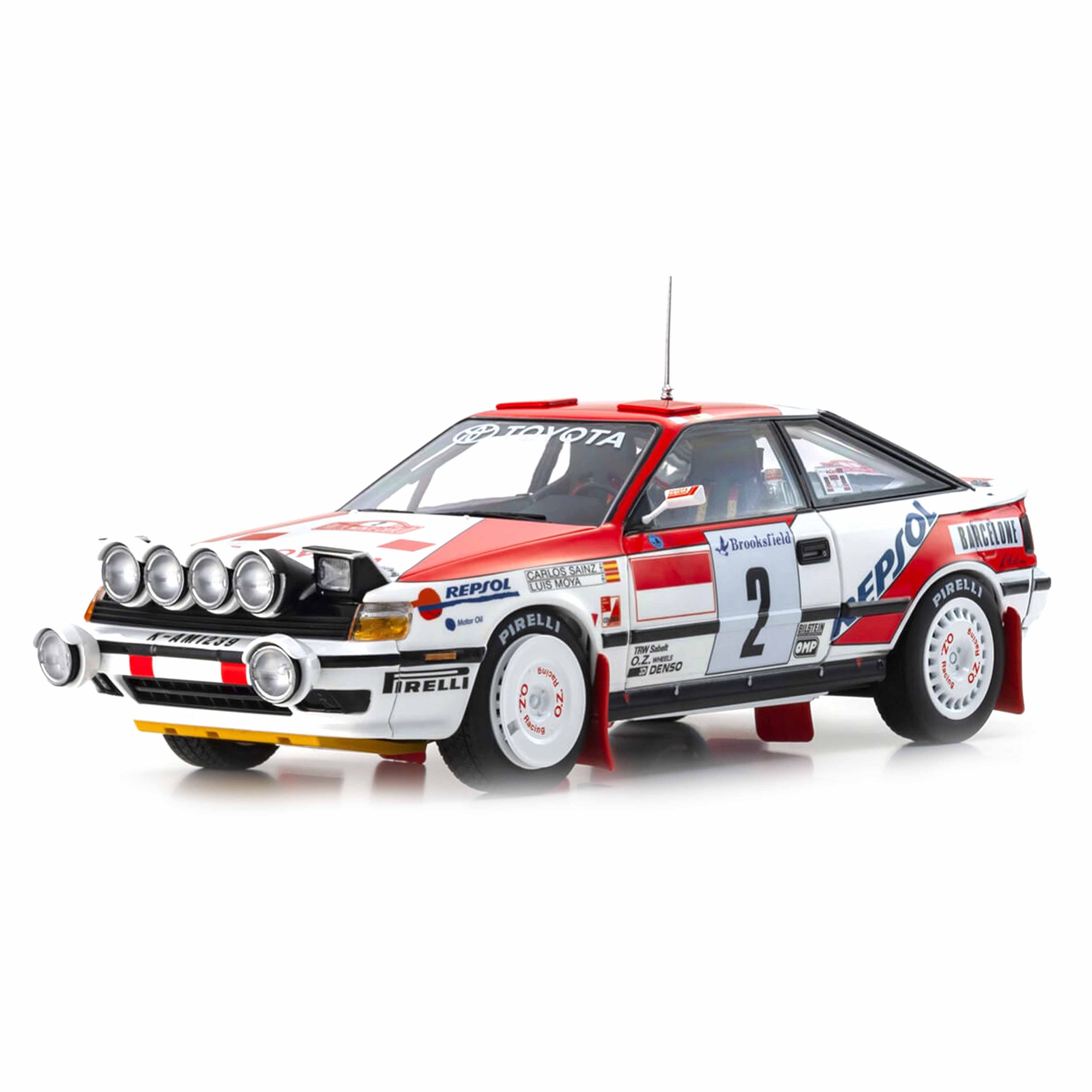 Toyota Celica GT4 (N°2) Sainz Winner Monte-Carlo 1991 1:18