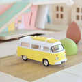 VW Combi T2b Camping-car 1973 Jaune Jet-car 1:43