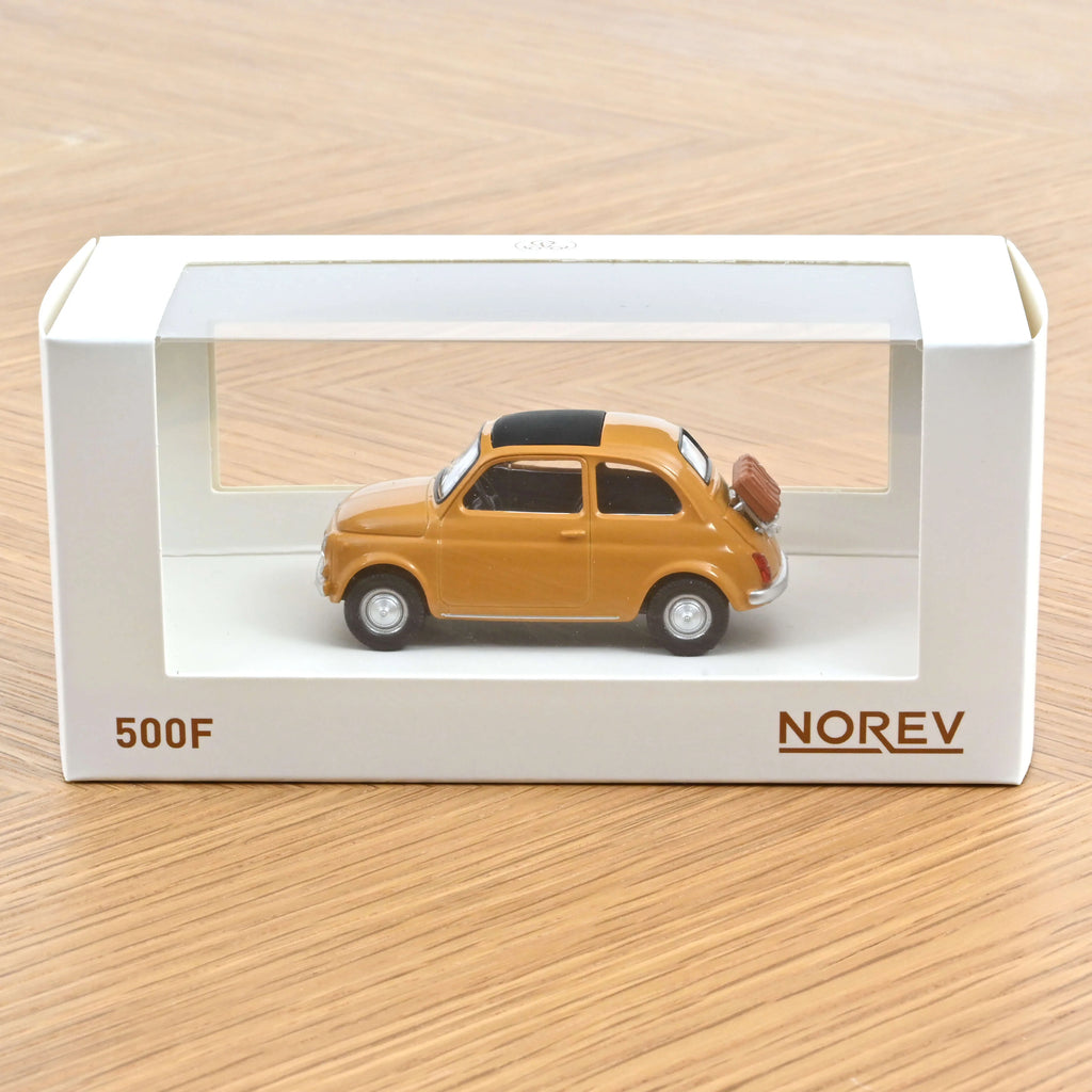 Fiat 500 F 1965 Yellow Positano Jet-car 1:43