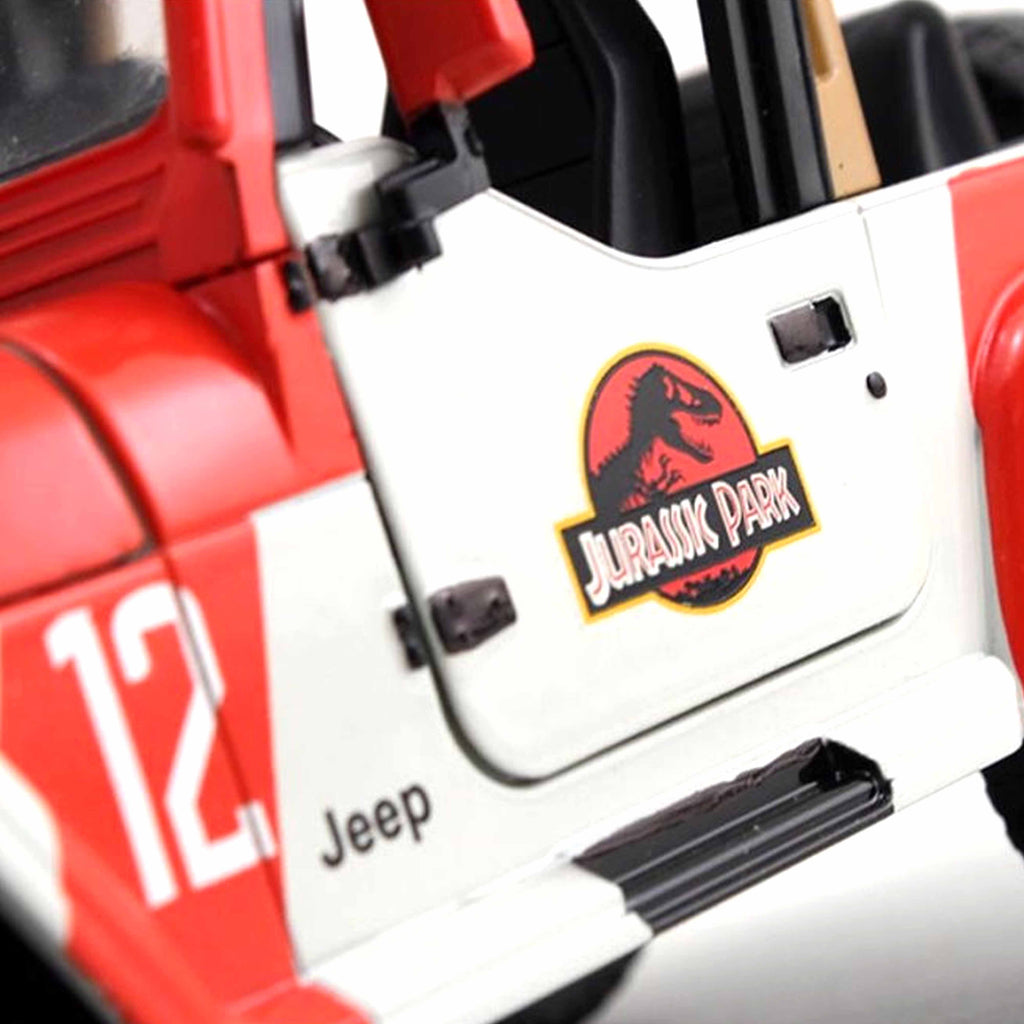 Jeep Wrangler Jurassic Park Camouflage Hollywood Rides 1992 1:24