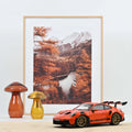 Porsche 911 GT3 RS 2022 Orange Gulf 1:18